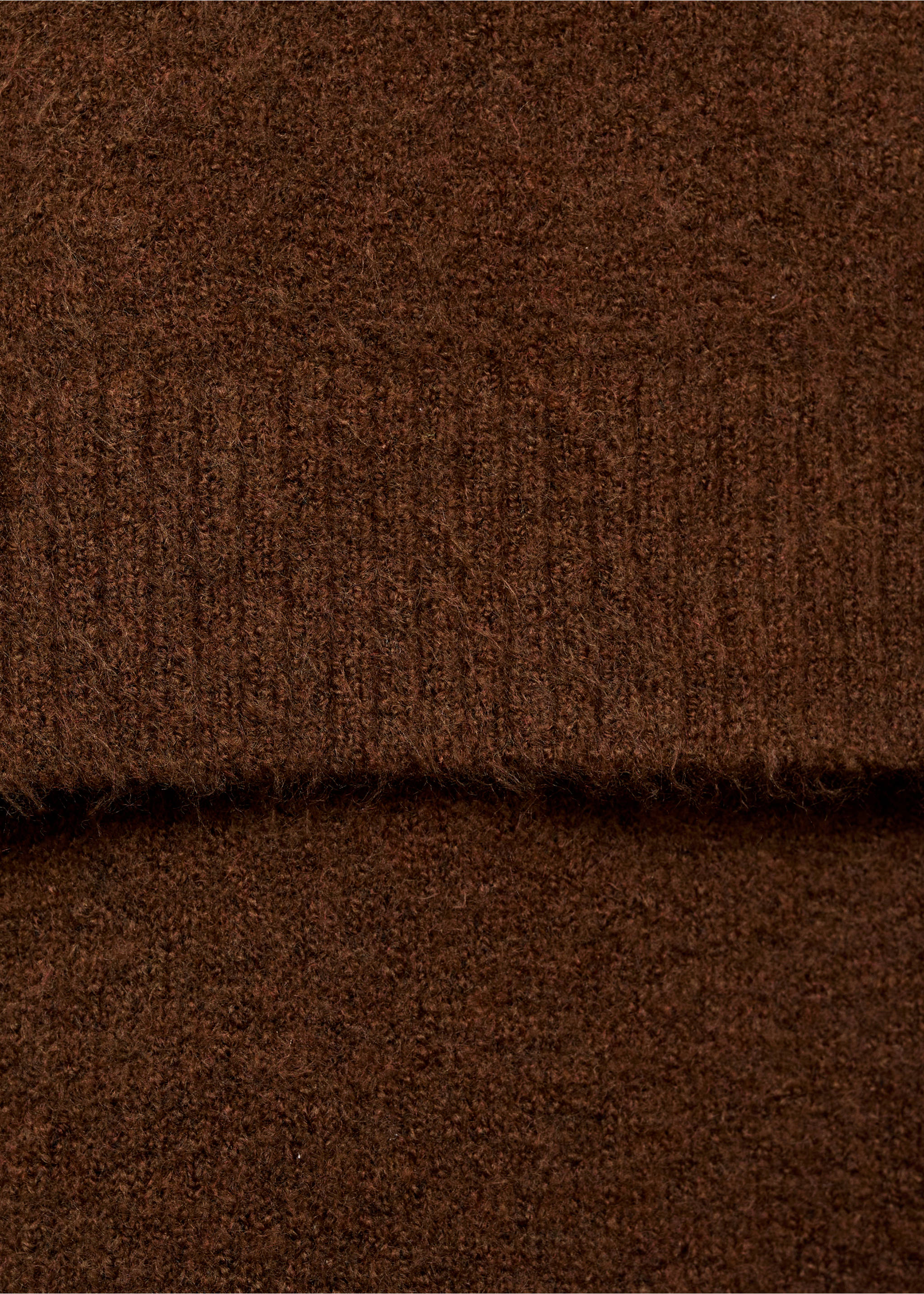 Pull manches courtes combiné - Détail de l'article 0, Marron. Ref: 17005839-00.