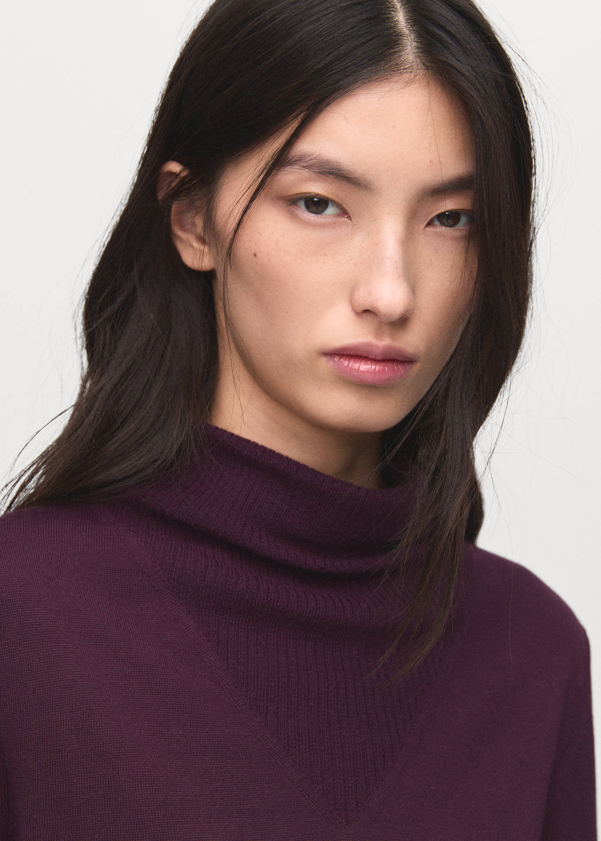 Pull maille col drapé - Détail de l'article 1