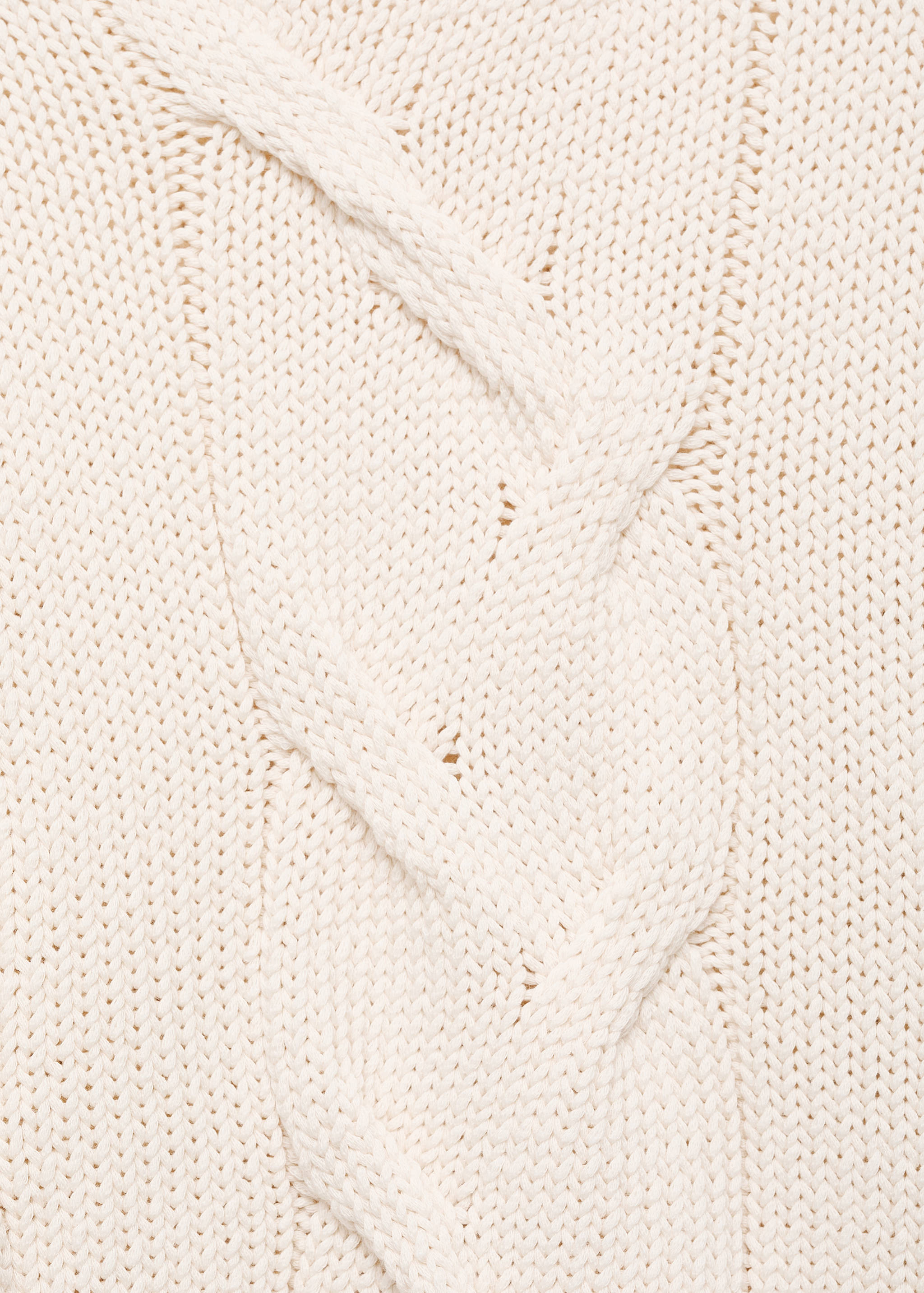 Camisola oversize entrançada - Pormenor do artigo 8