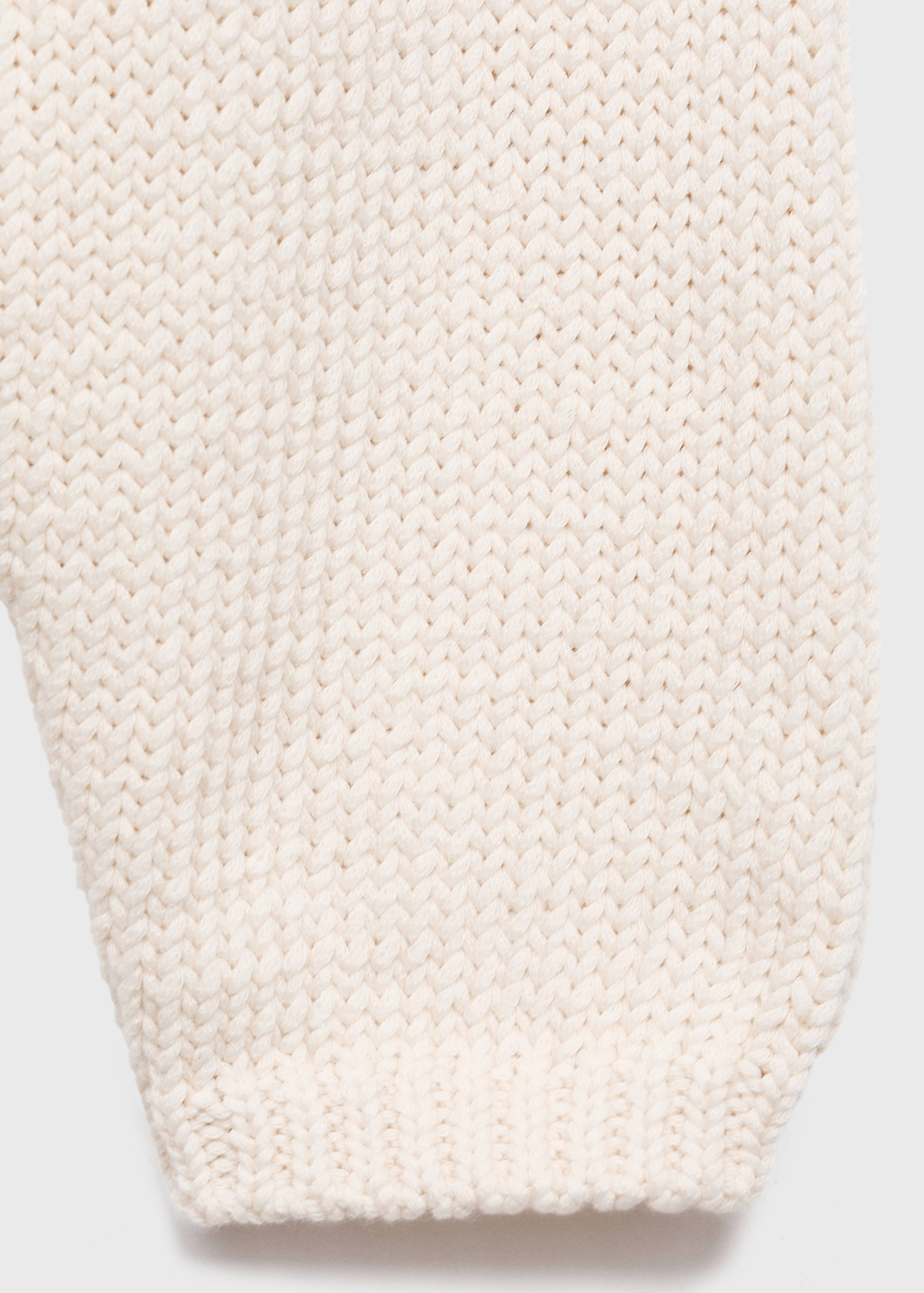 Camisola oversize entrançada - Pormenor do artigo 0