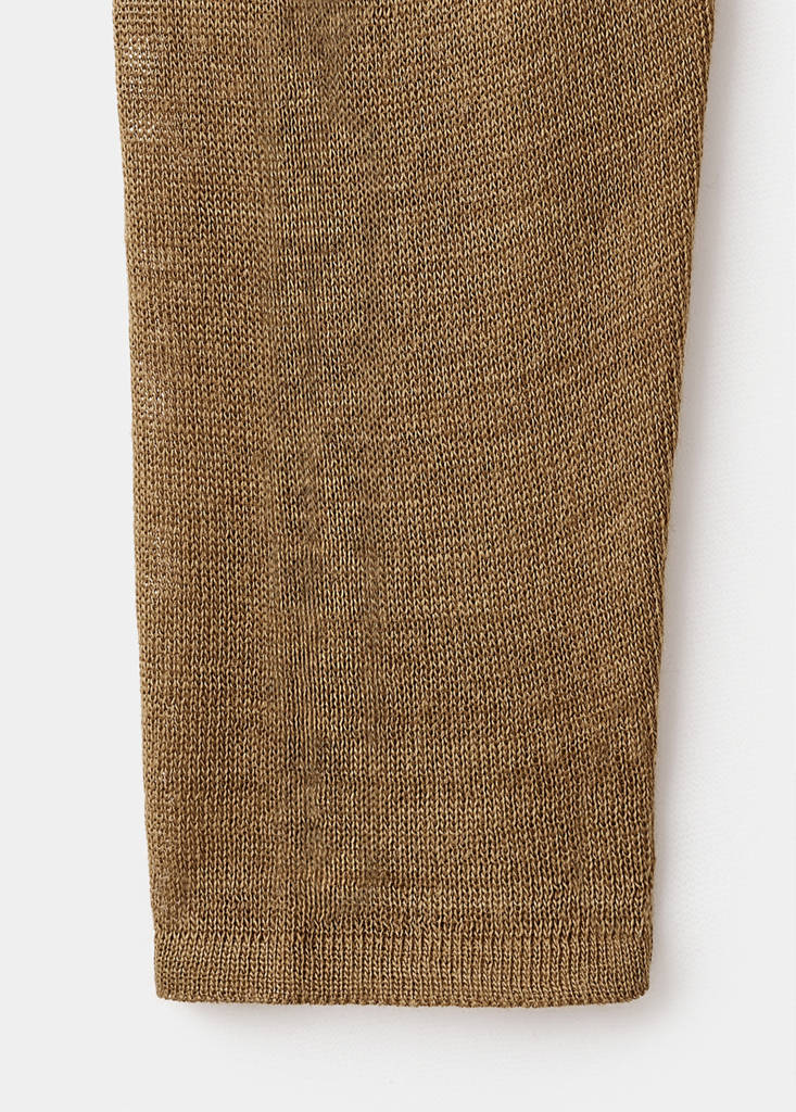 Wool-blend turtleneck sweater — Ochre