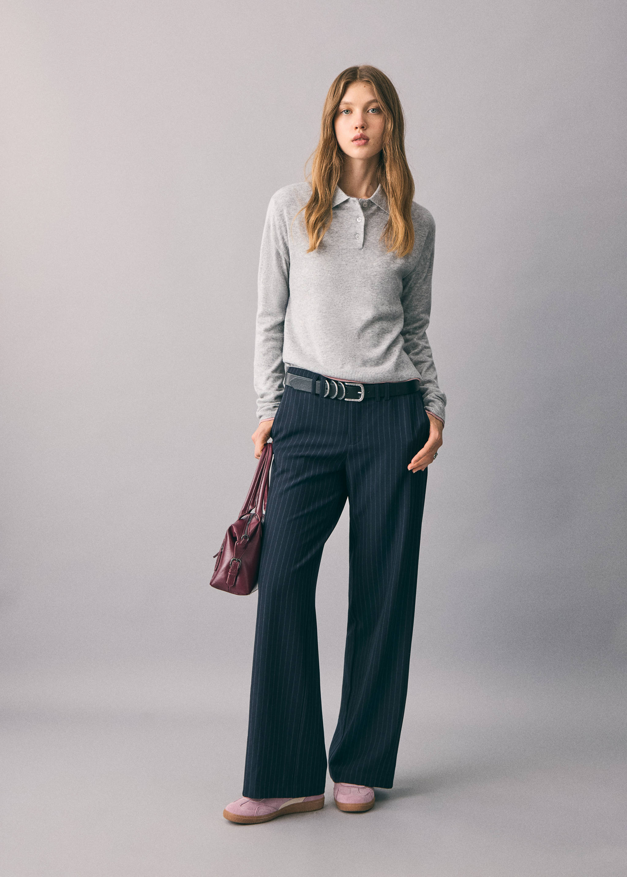 Polo neck sweater - General plane