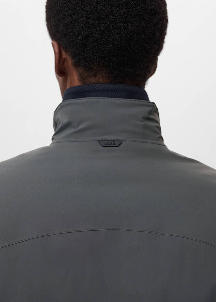 Packable water-repellent jacket with Thermolite® padding — Dark Green