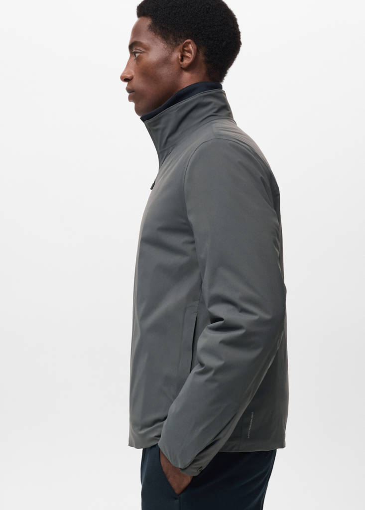 Packable water-repellent jacket with Thermolite® padding — Dark Green