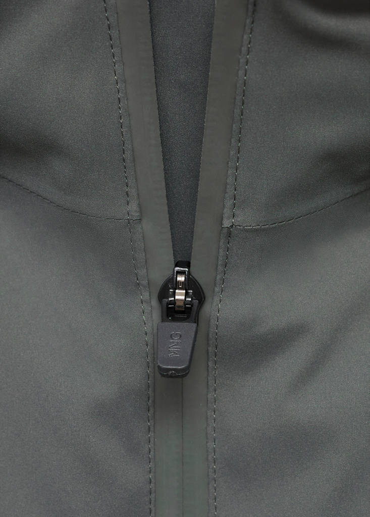 Packable water-repellent jacket with Thermolite® padding — Dark Green