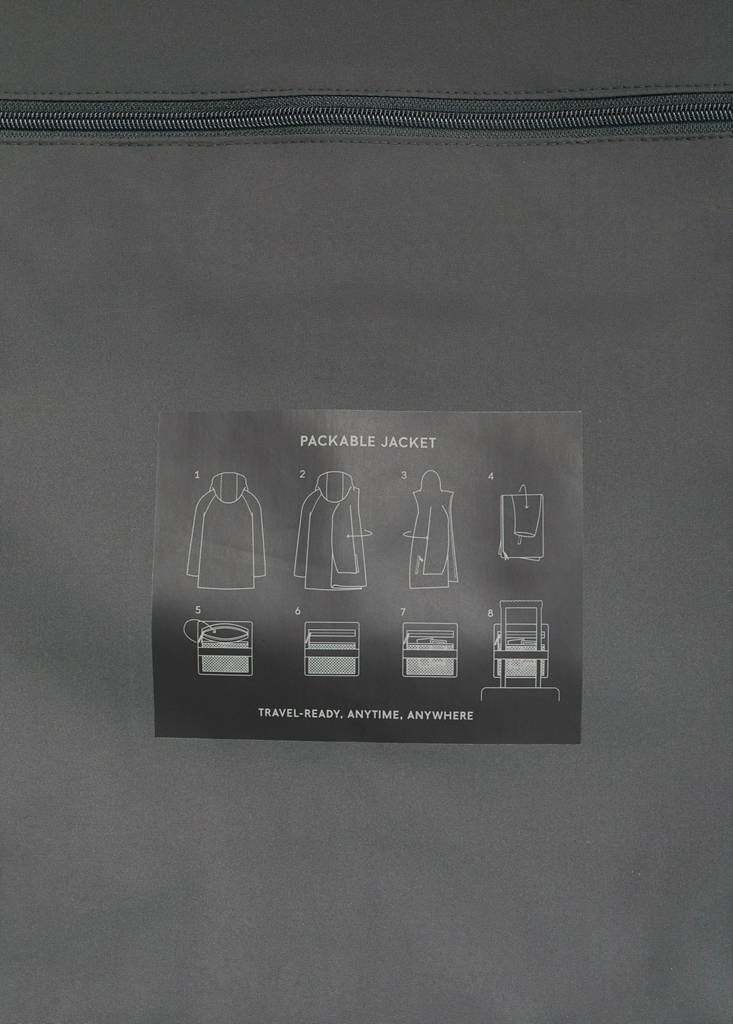 Packable water-repellent jacket with Thermolite® padding — Dark Green