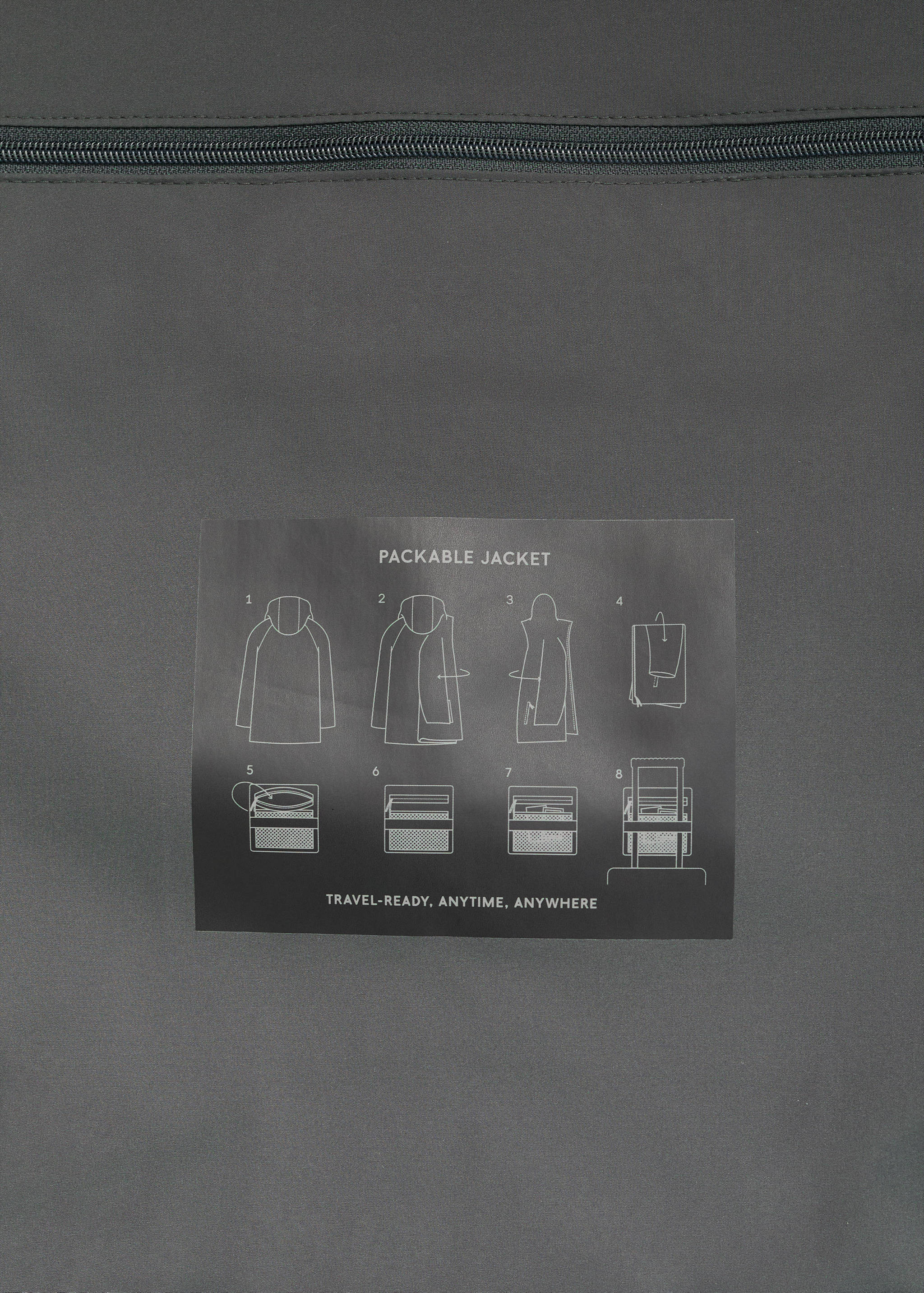 Водонепроницаемая куртка packable с наполнителем Thermolite® - Деталь изделия 0