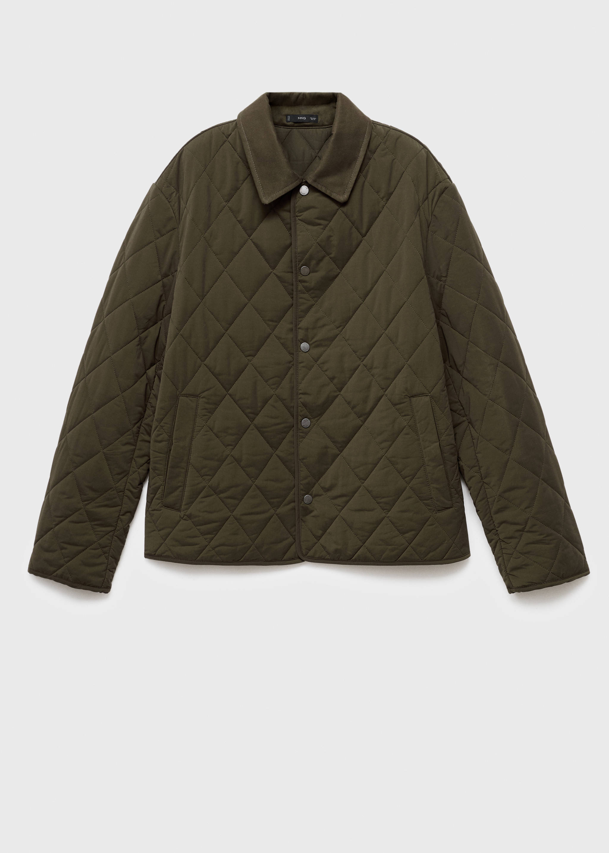 Quilted water repellent jacket - Article without model