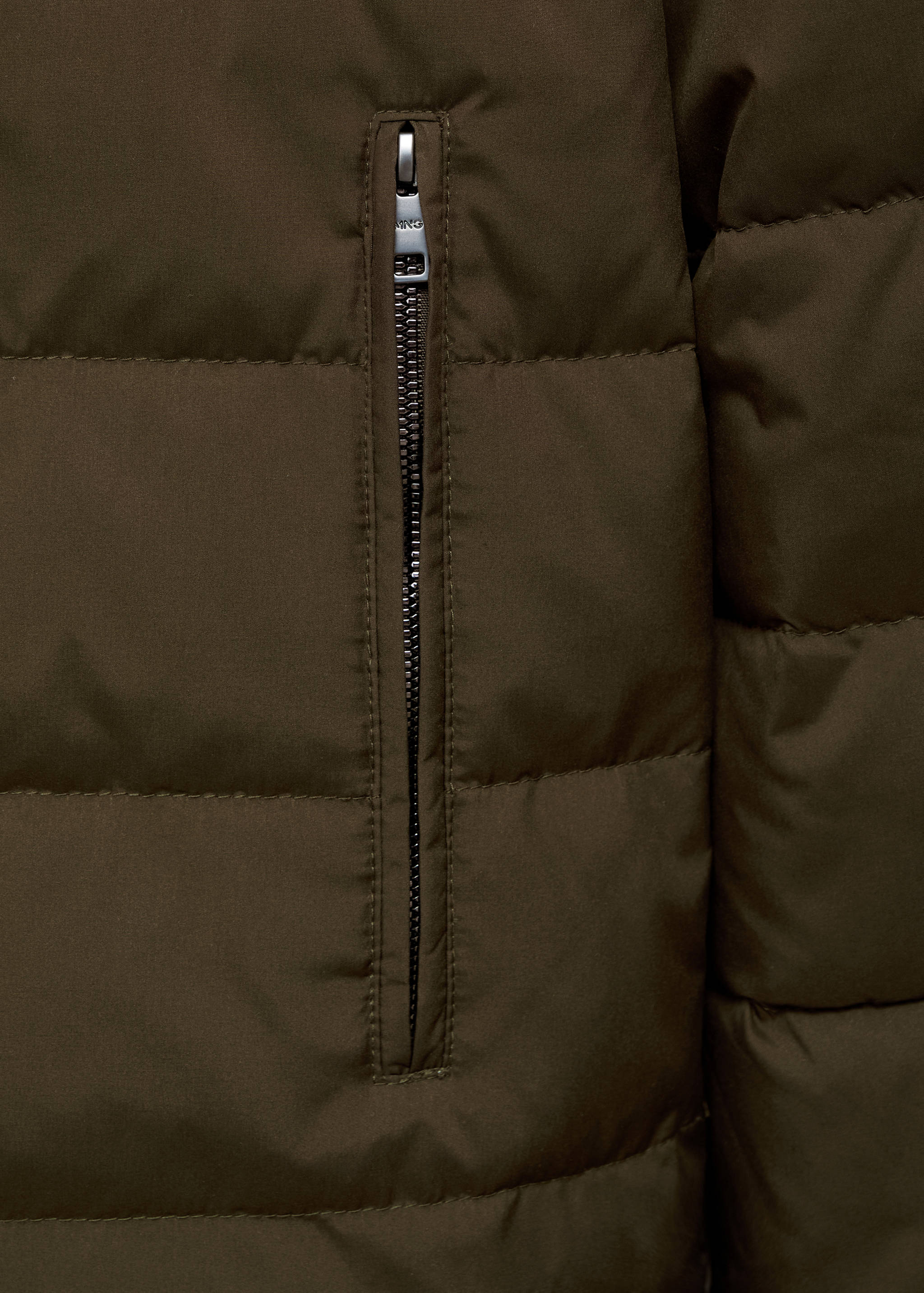 Packable down feather puffer jacket - Details of the article 0