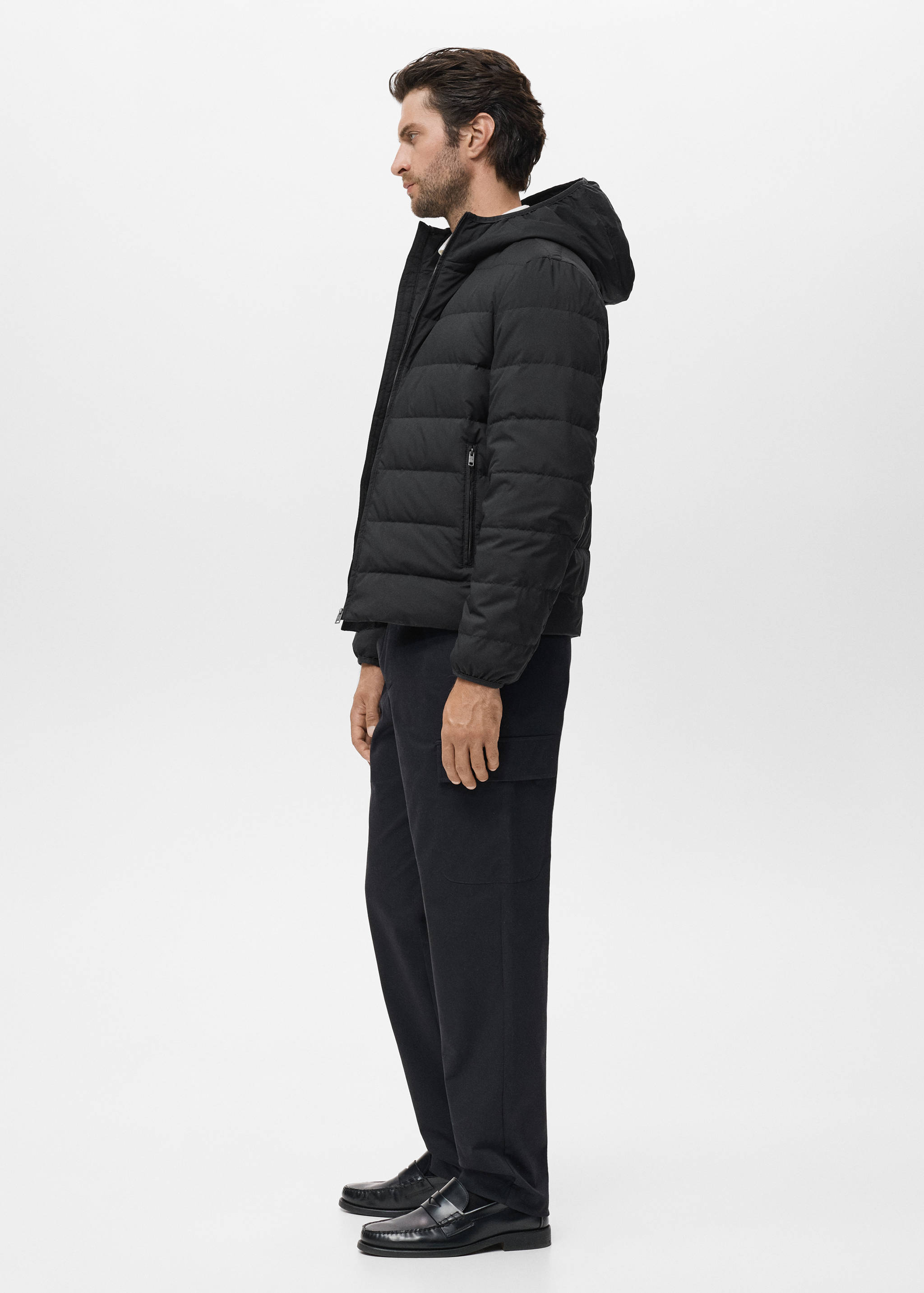 Packable down feather puffer jacket - Details of the article 2