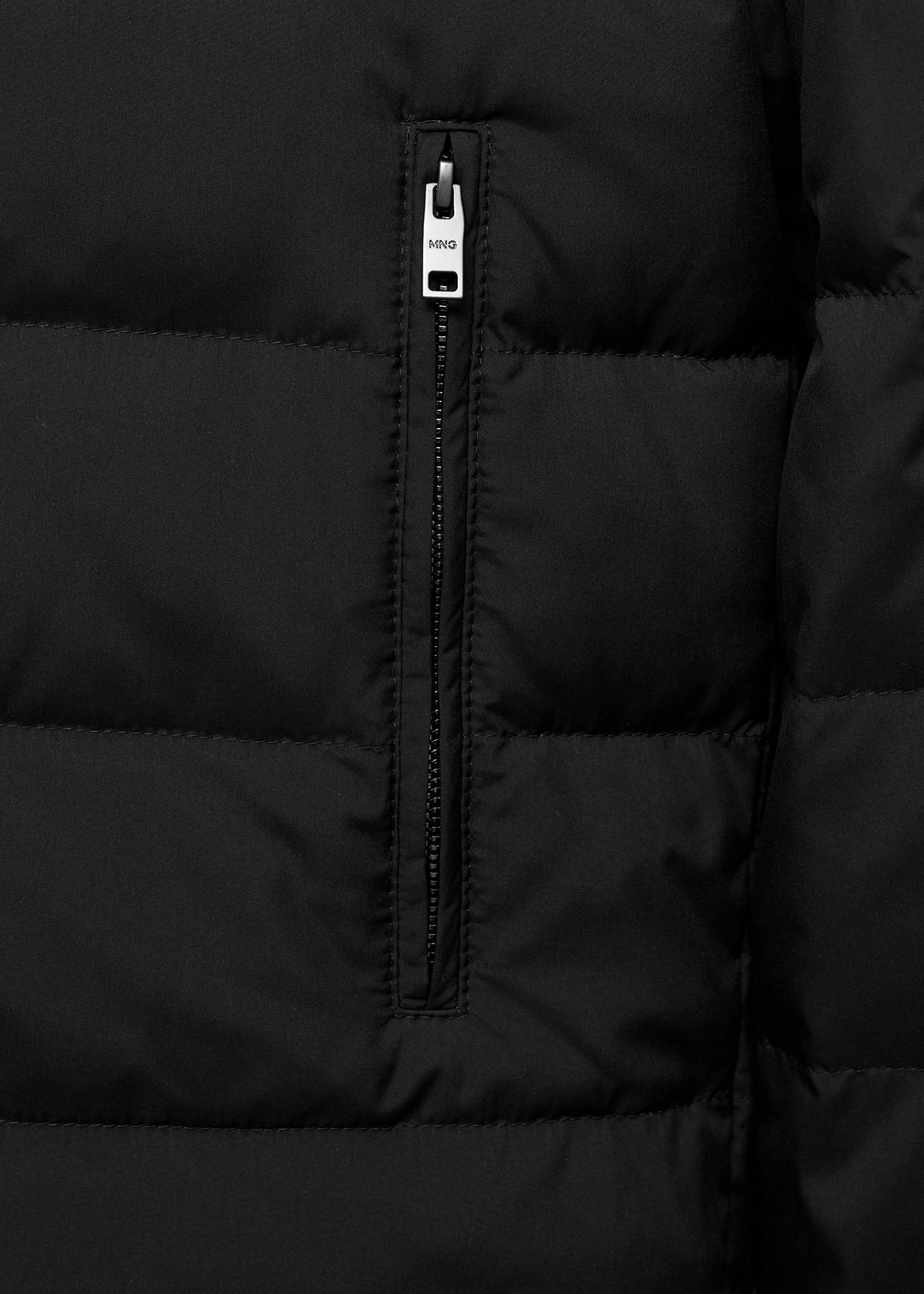 Packable down feather puffer jacket - Details of the article 0