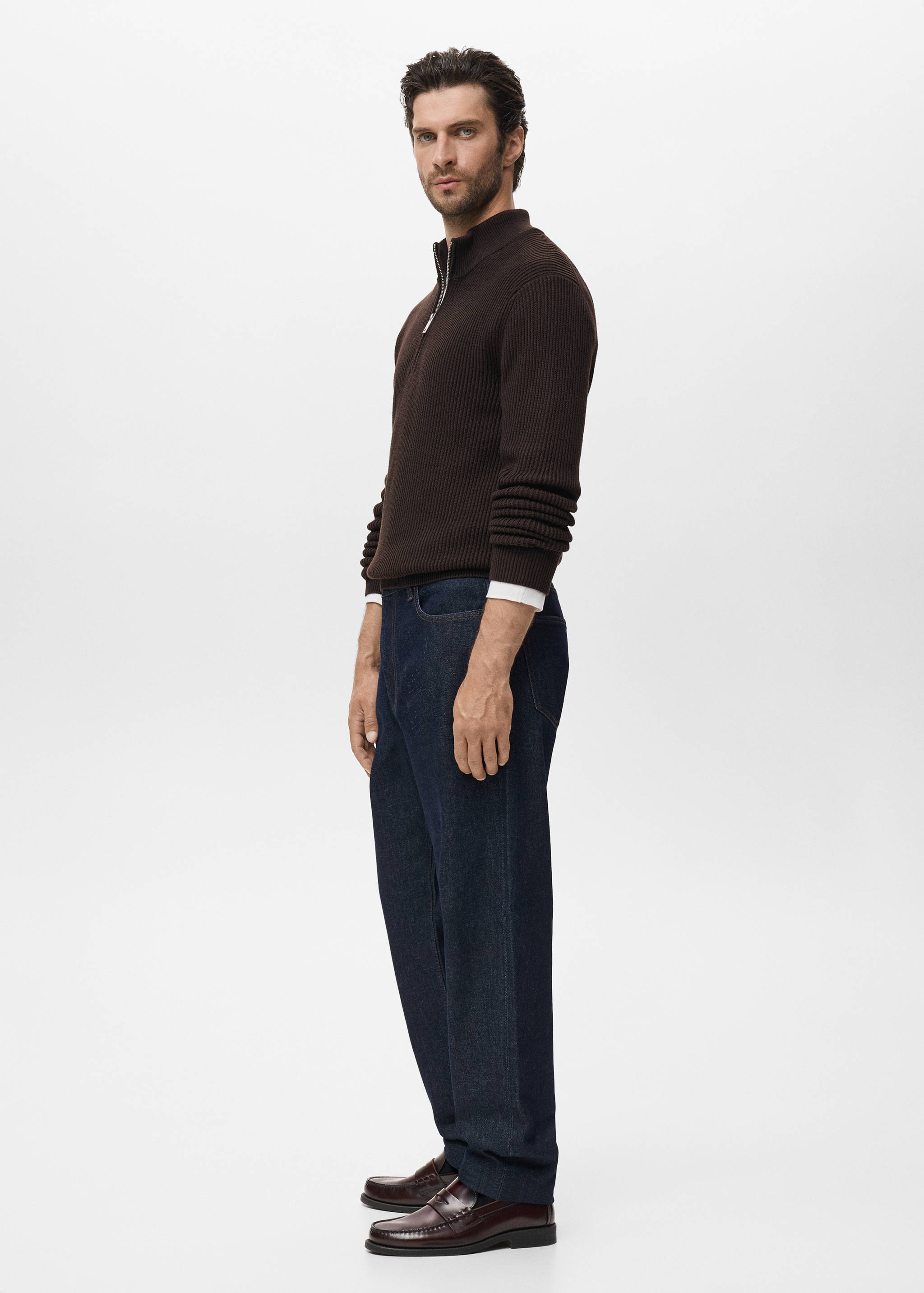 Pull 100 % coton col cheminée - Détail de l'article 2