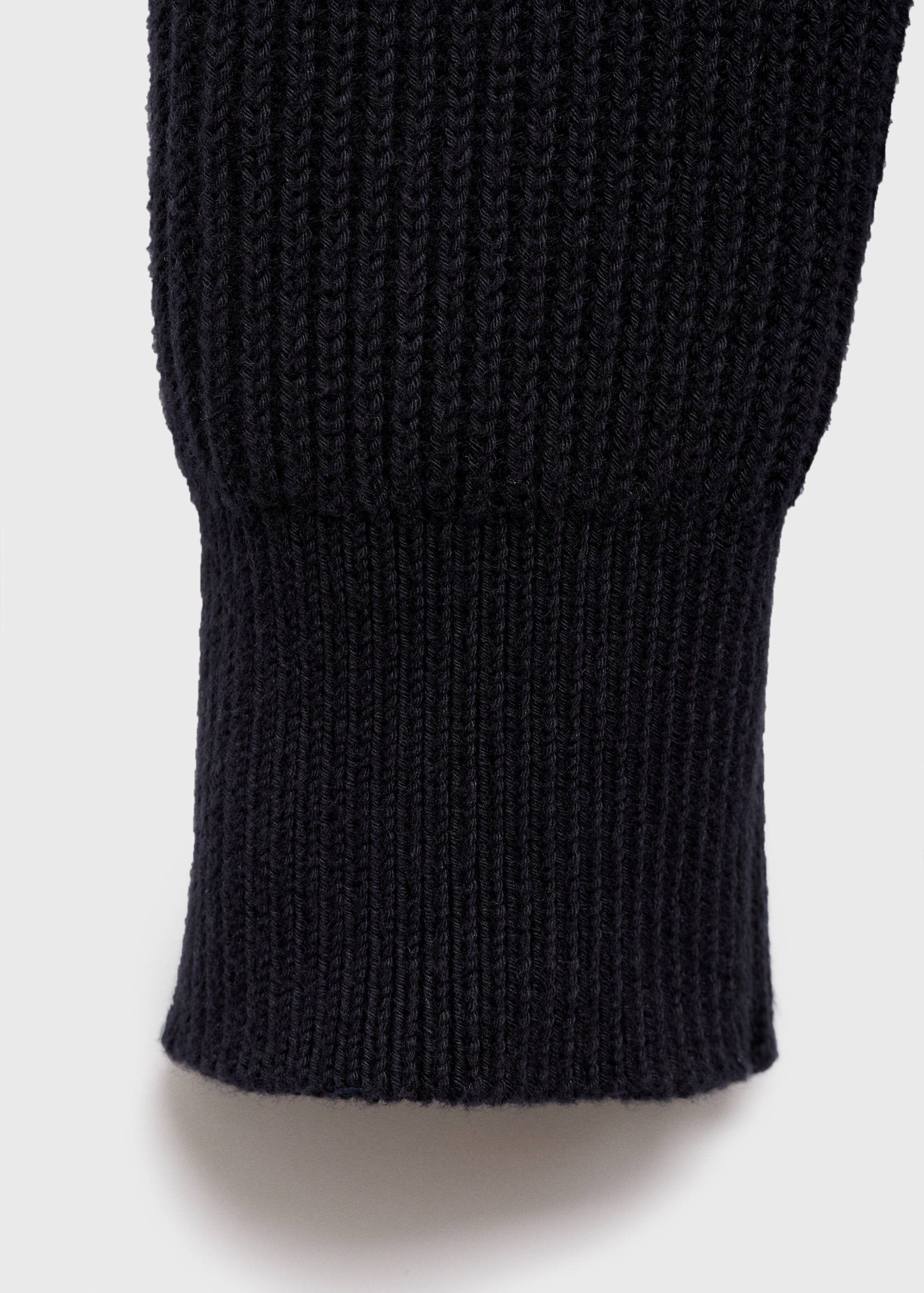 Pull 100 % coton col cheminée - Détail de l'article 0