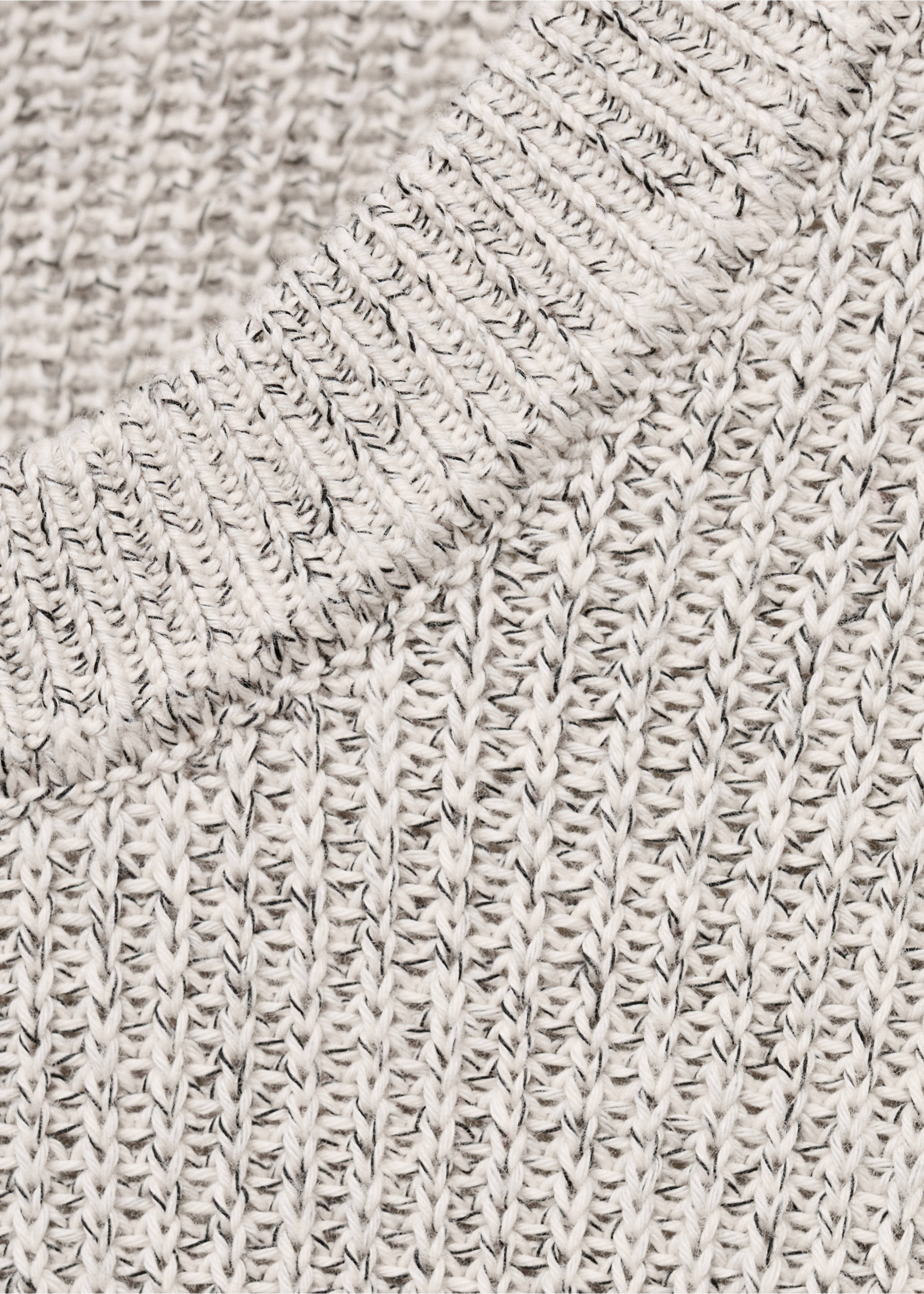 كنزة مزيج 100% قطن - تفاصيل المنتج 8, سكري. Ref: 17005978-00.