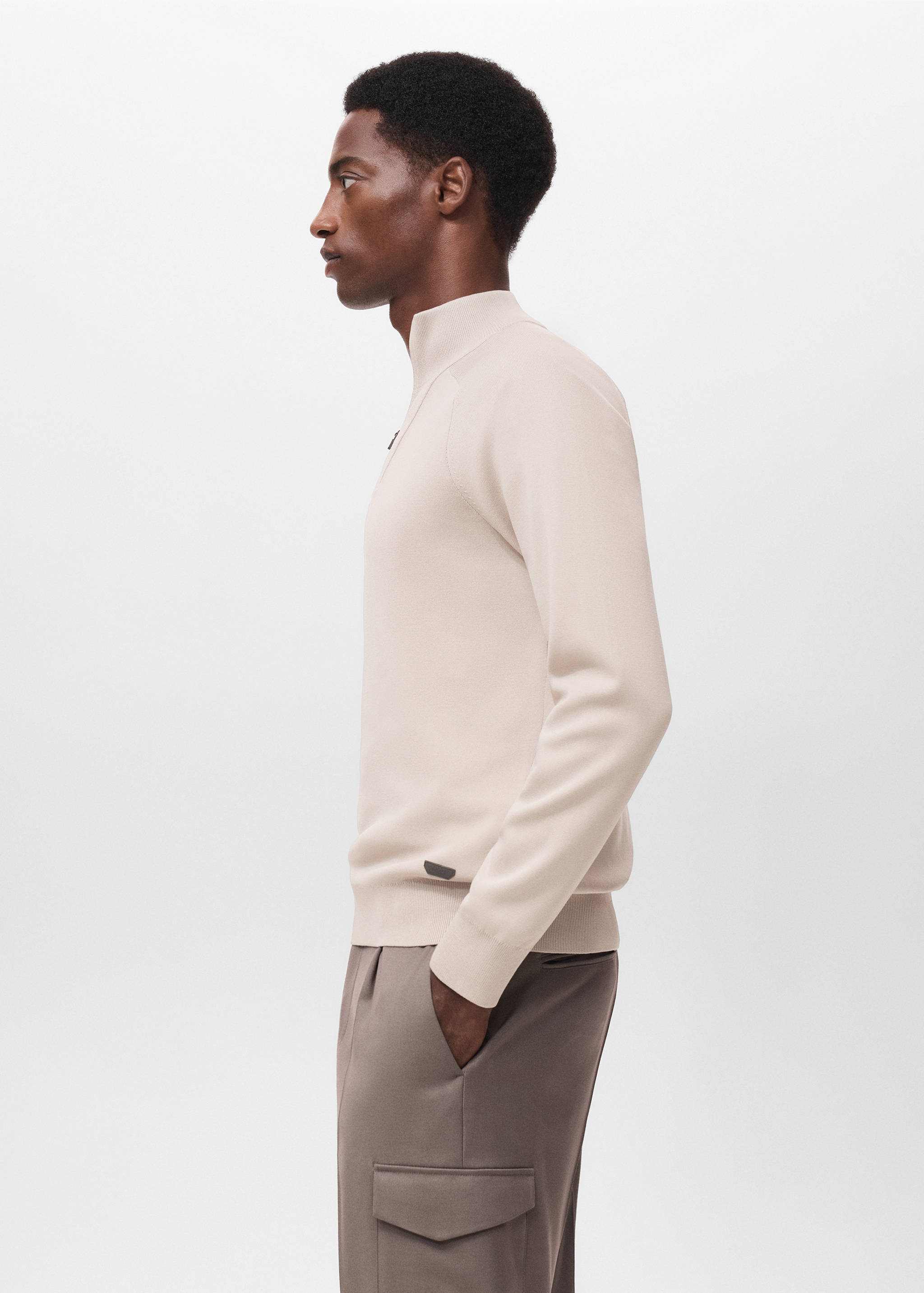 Pull-over respirant col zippé - Détail de l'article 2