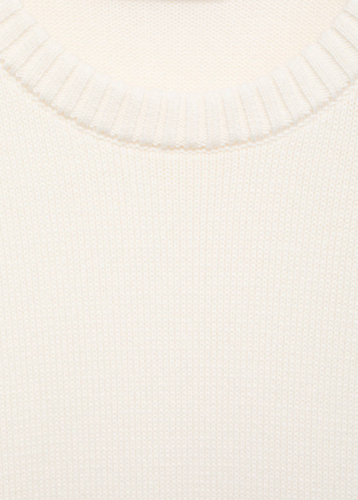 Fine-knit sweater — Off White