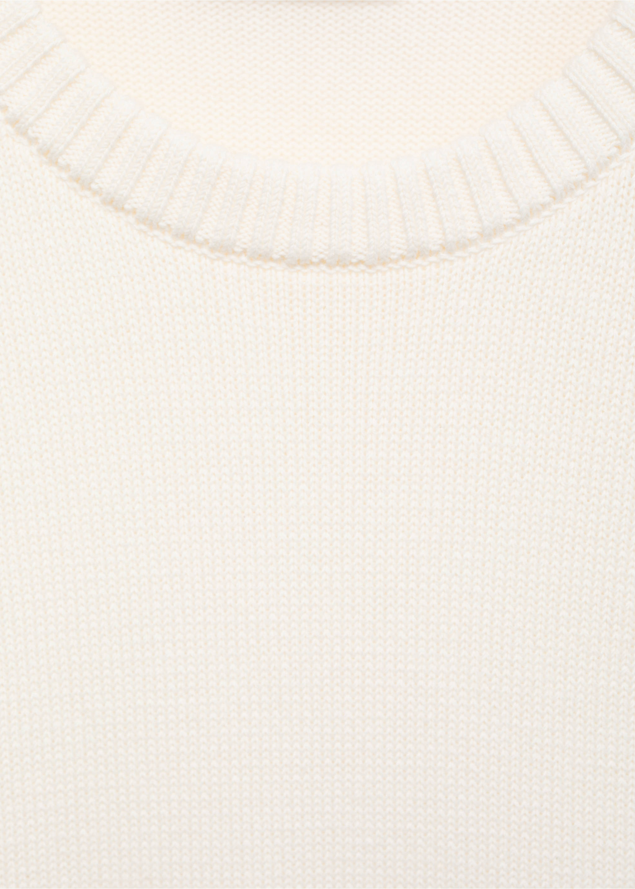 Fine-knit sweater - Details of the article 8, Off White. Ref: 17005980-00.
