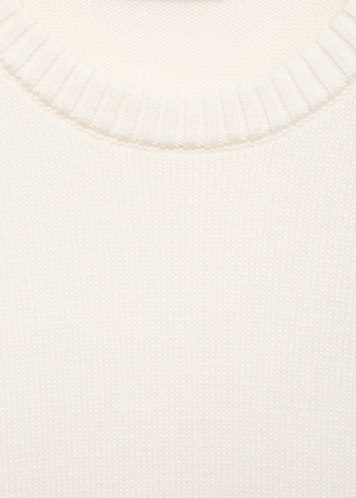 Fine-knit sweater — Off White