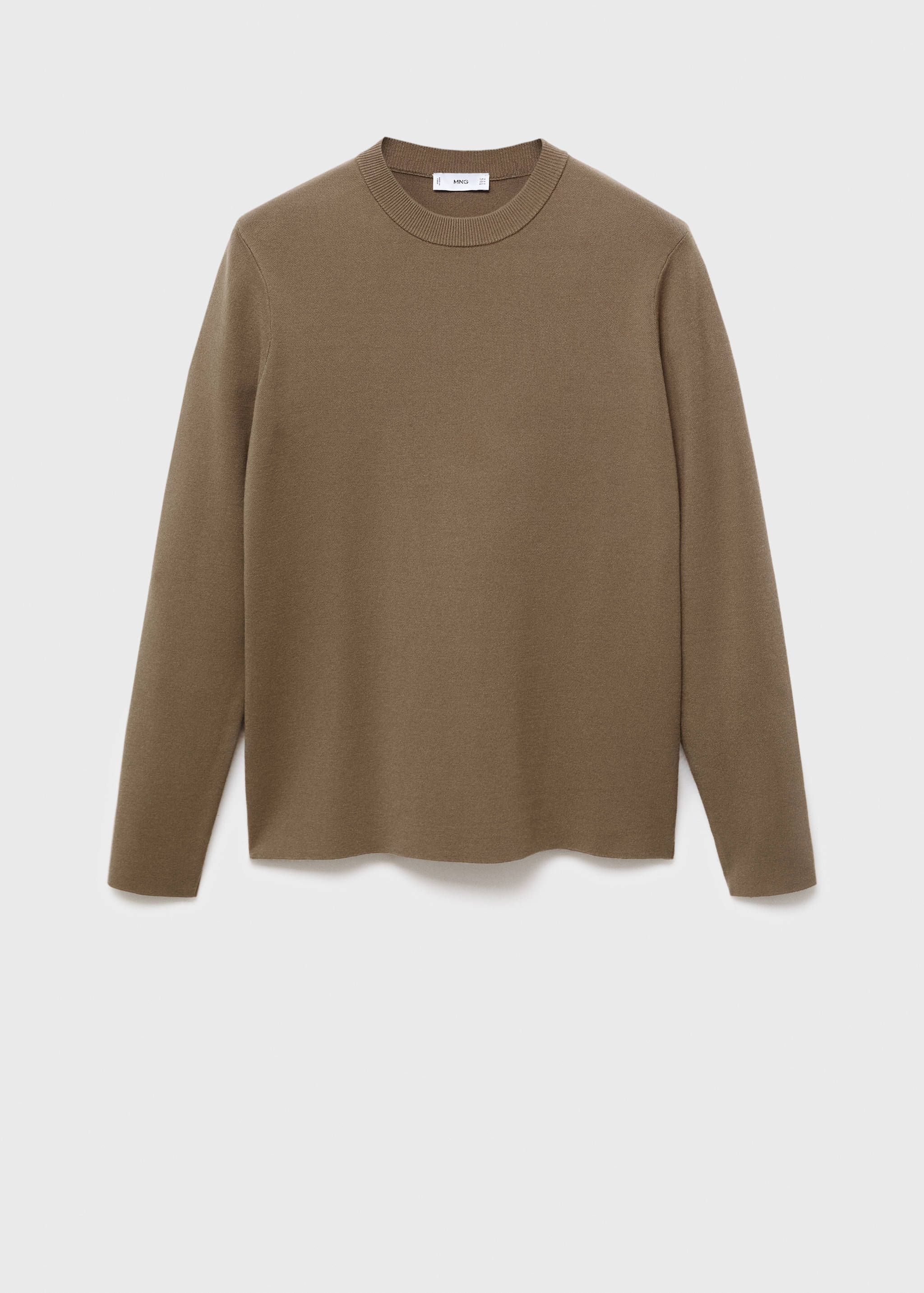 Medium-knit regular-fit sweater - Article without model