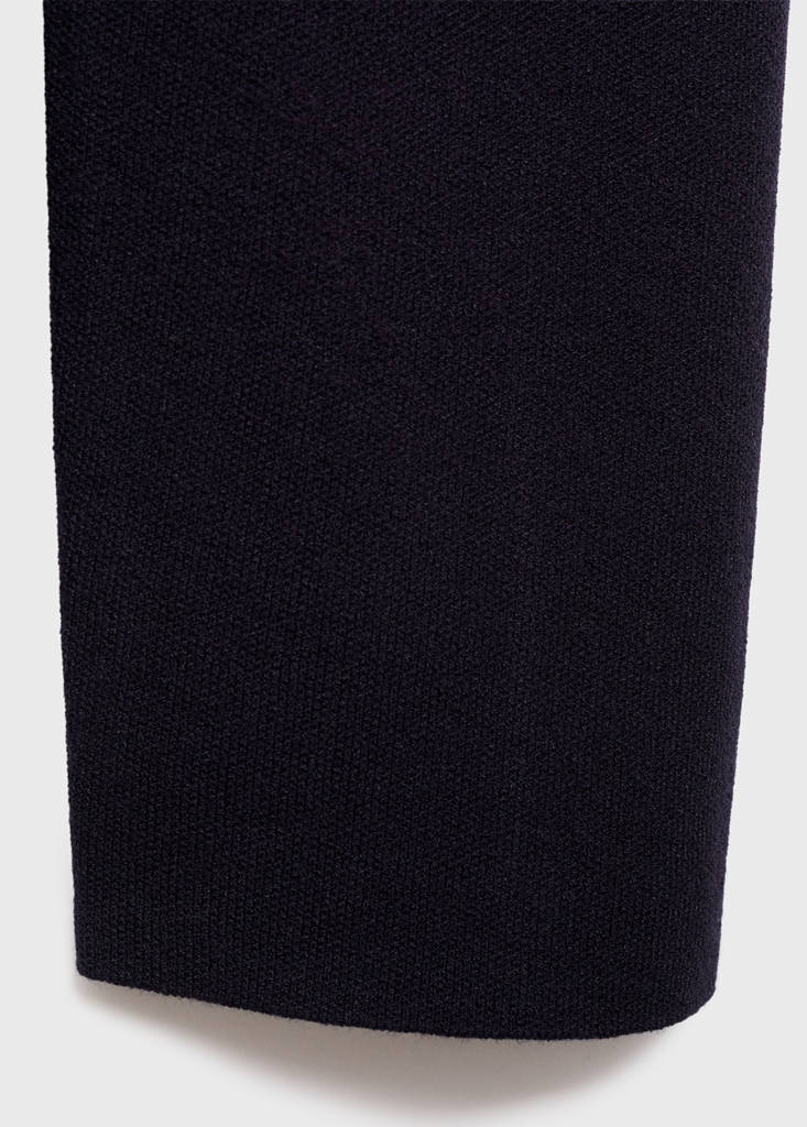 Medium-knit regular-fit sweater — Navy