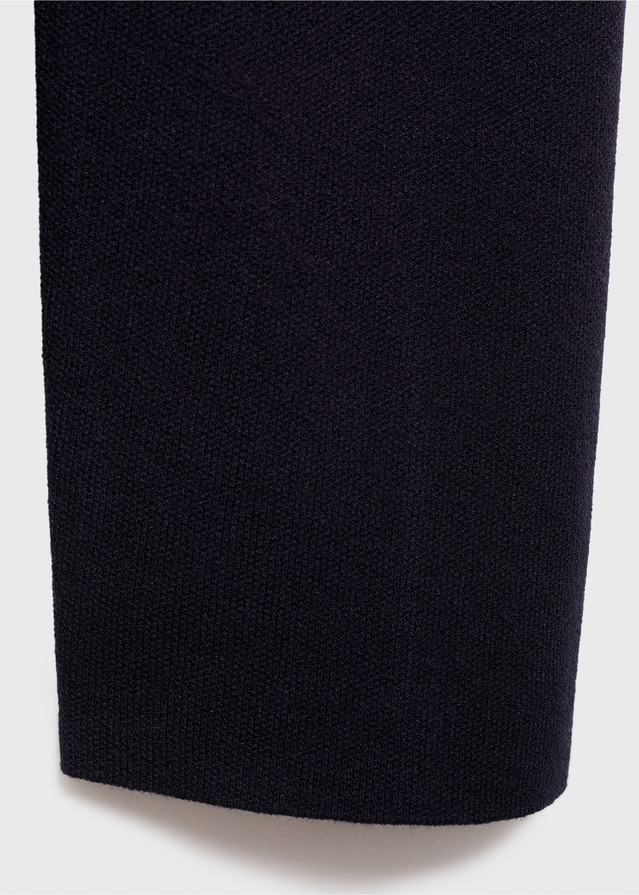 Medium-knit regular-fit sweater - Details of the article 0, Navy. Ref: 17005981-00.