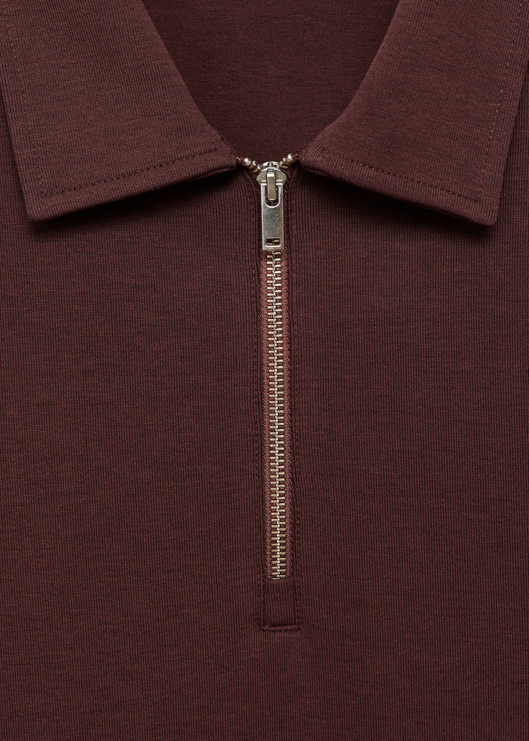 Regular-fit zip-neck sweatshirt - Details of the article 8