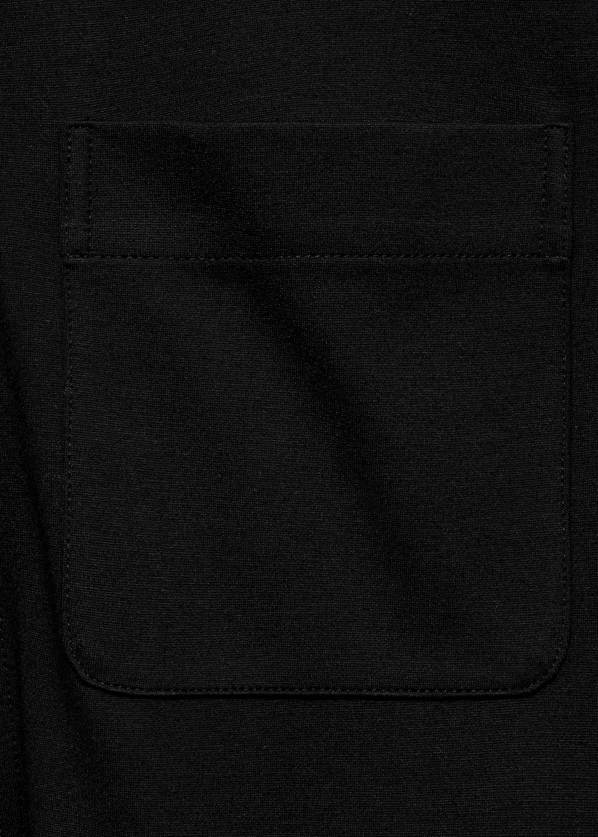 Zip-up sweatshirt with pocket - Details of the article 0