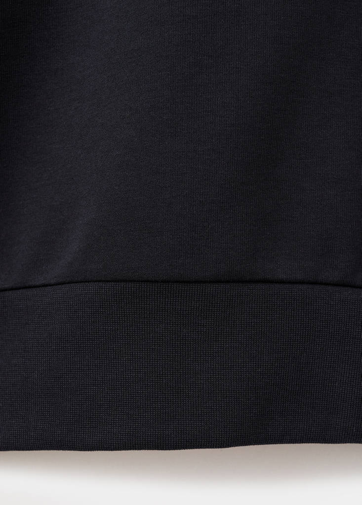 Regular-fit polo sweatshirt — Navy