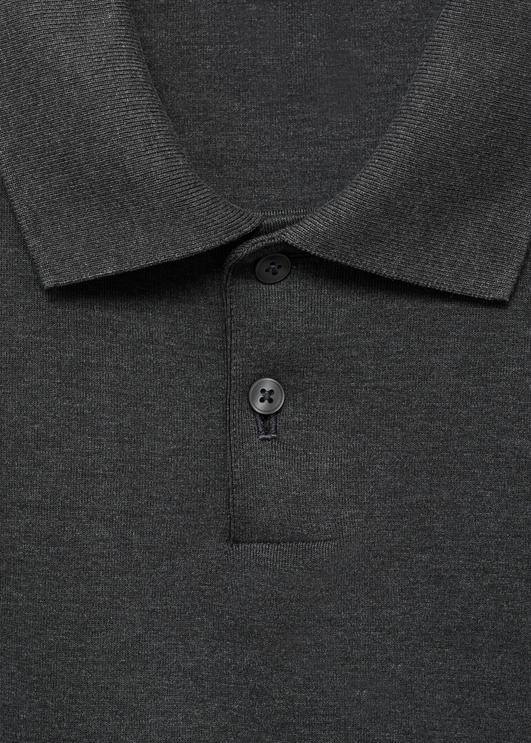 Regular-fit polo sweatshirt - Details of the article 8