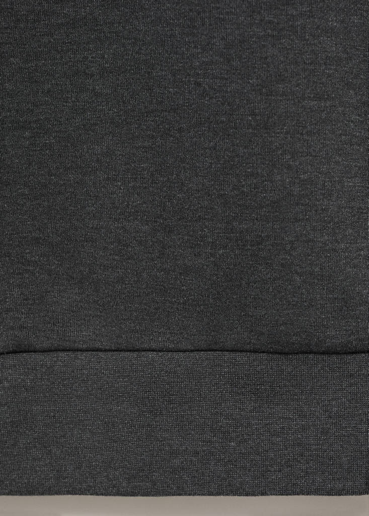 Regular-fit polo sweatshirt — Dark Heather Grey