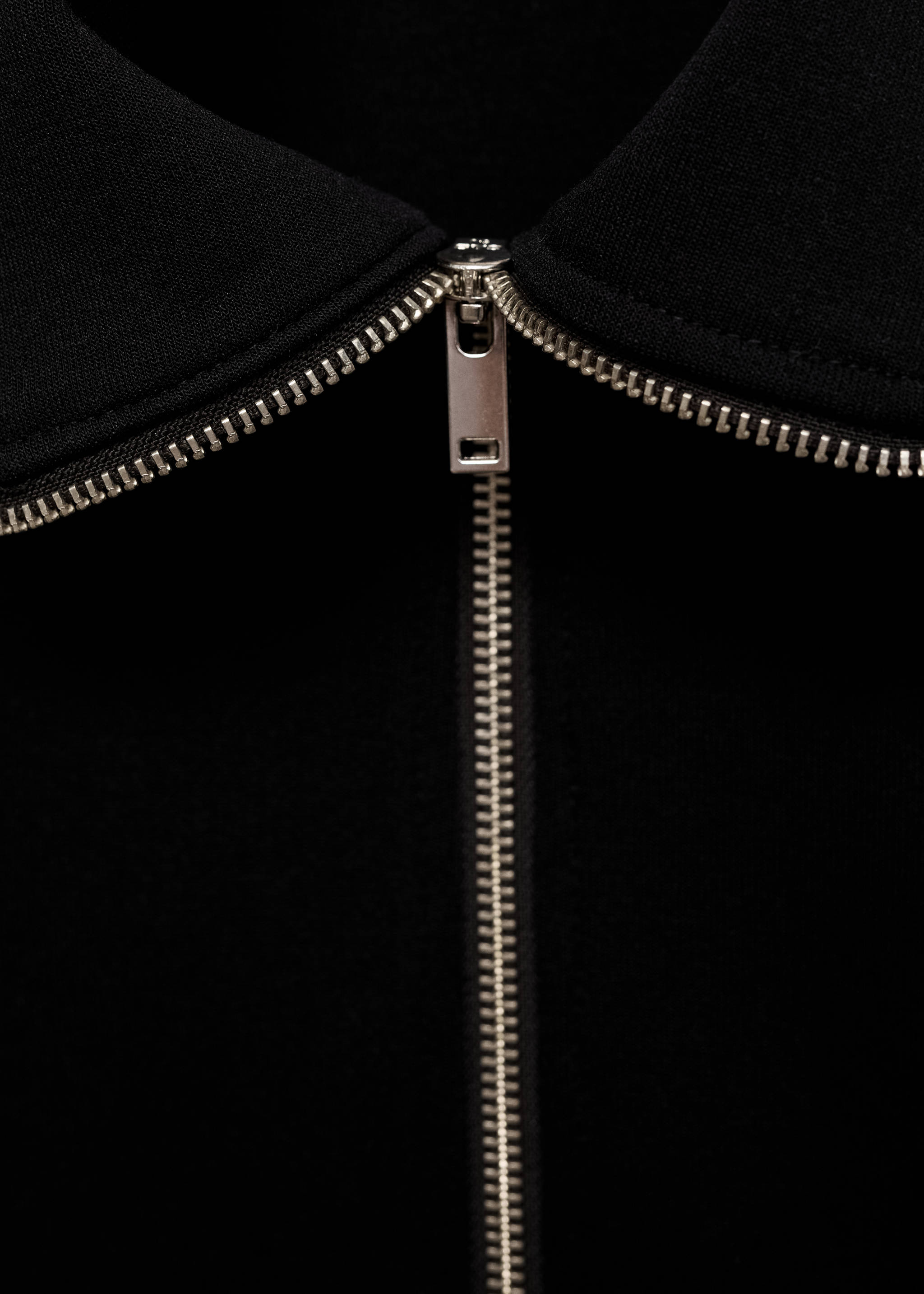 Sweat-shirt coton col zippé - Détail de l'article 8