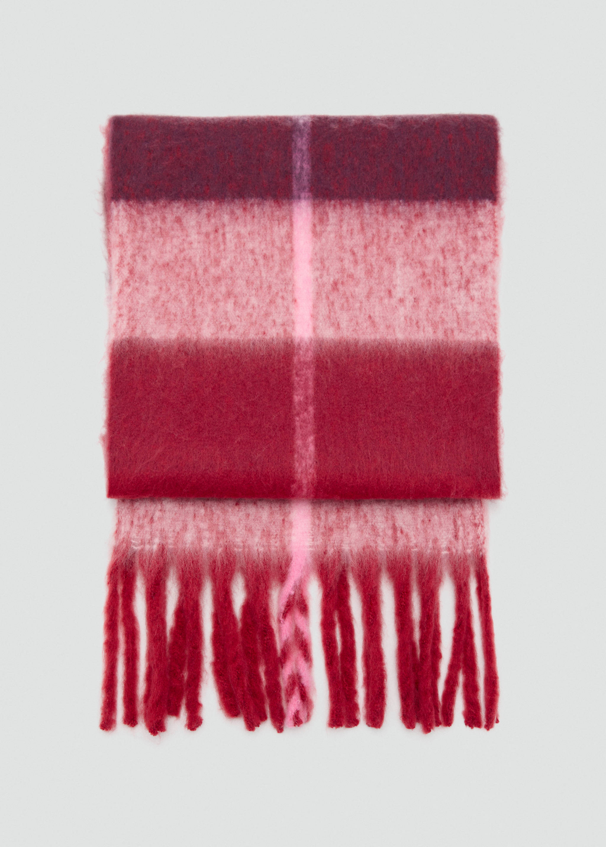 Striped knit scarf - Article without model