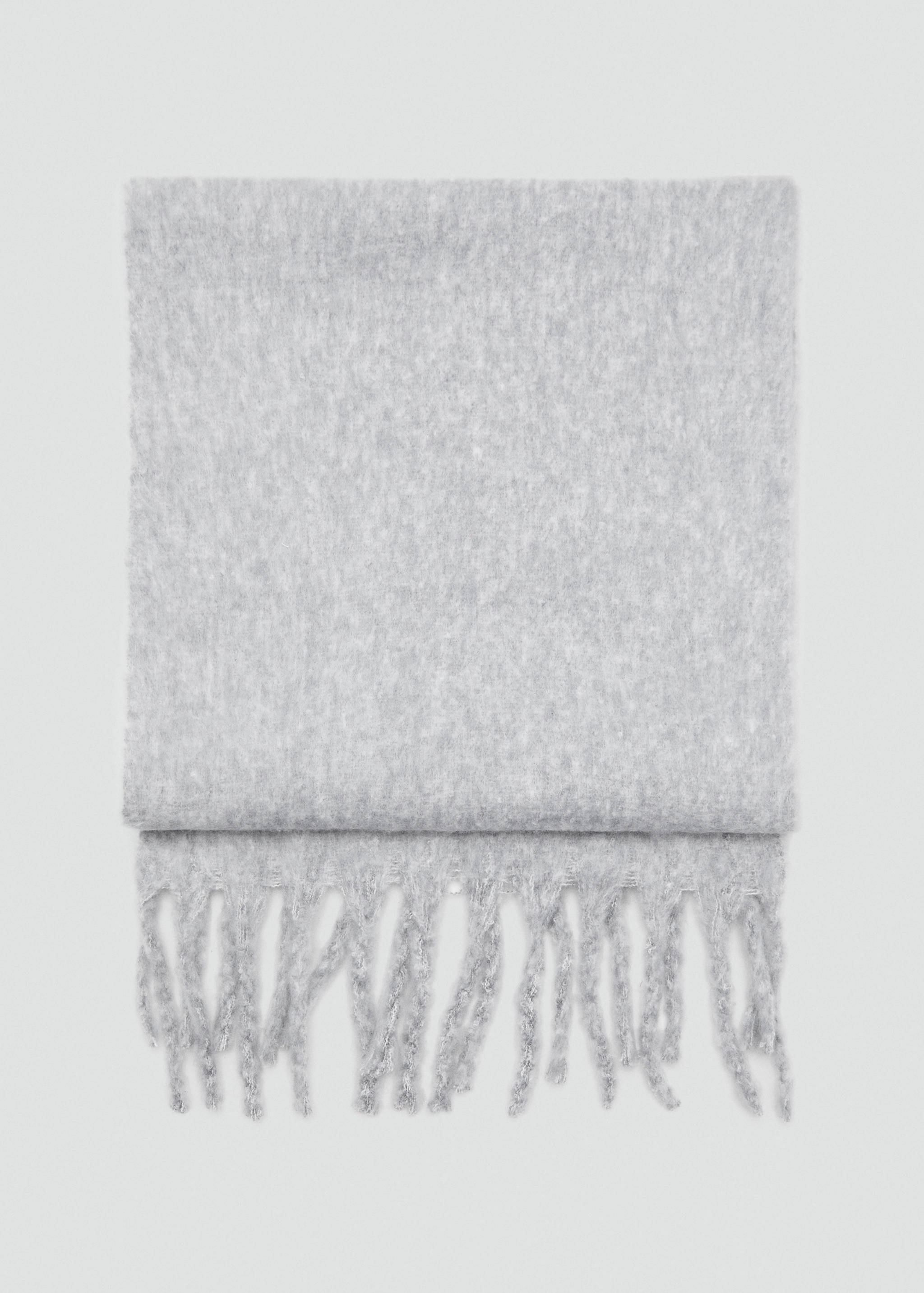 Fringes knit scarf - Article without model