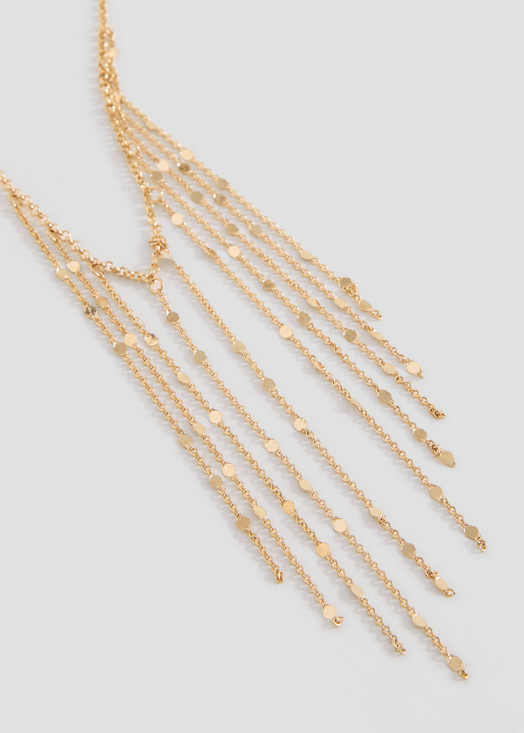 Long triple necklace - Medium plane