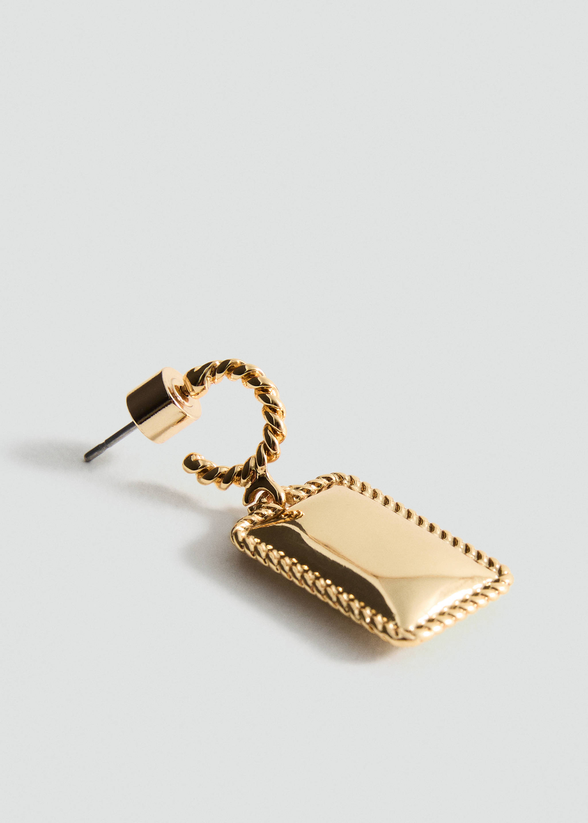 Örhängen med hängande design - Bild av mittparti