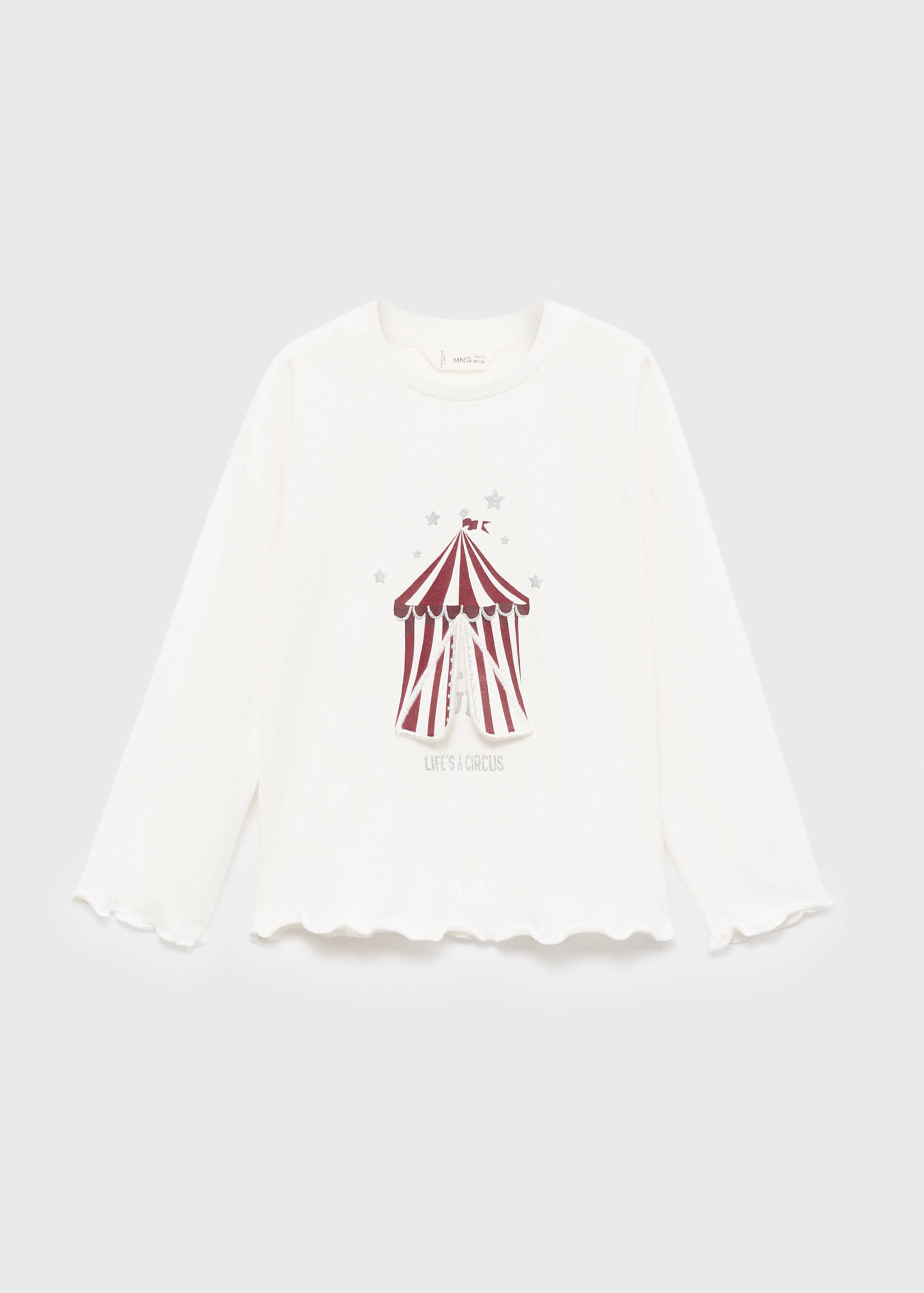 Samarreta purpurina brodada - Article sense model