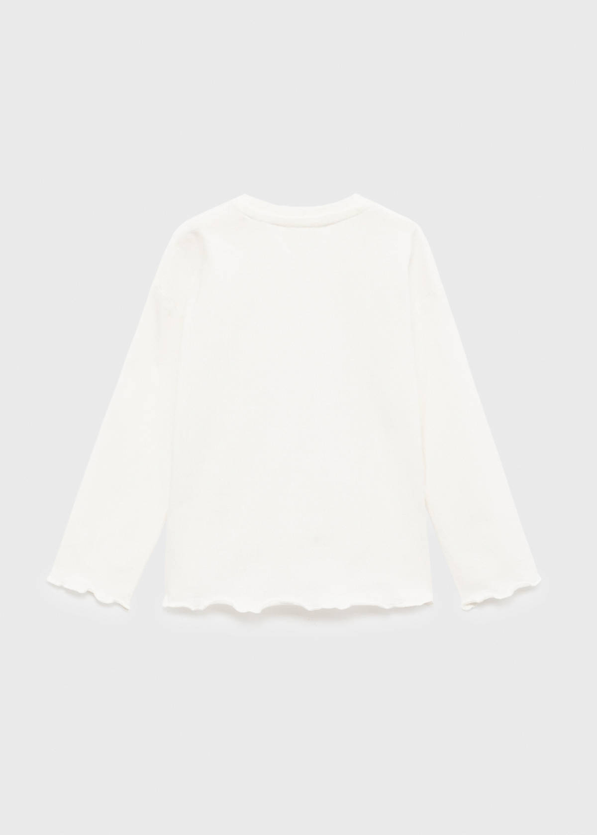 T-shirt with embroidered glitter — Off White