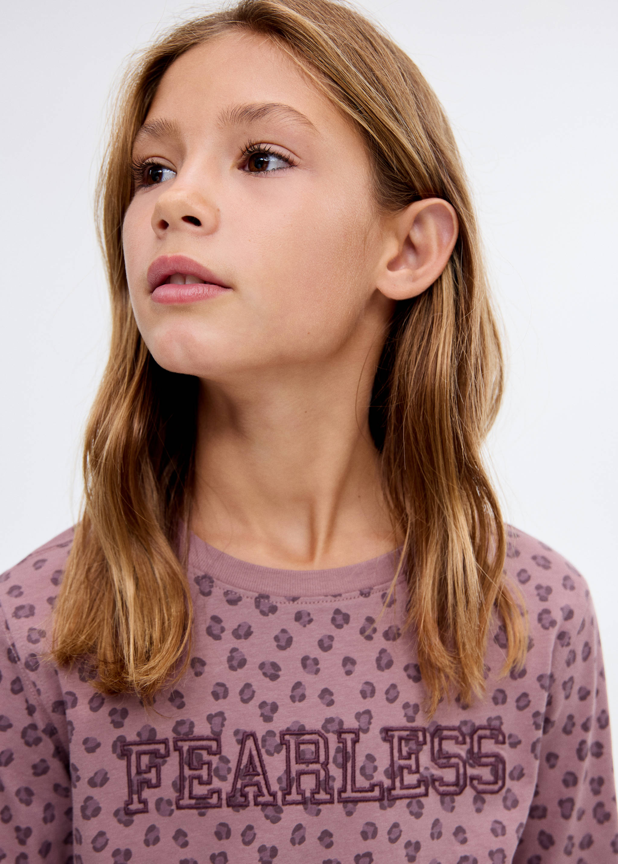 T-shirt estampado leopardo - Pormenor do artigo 1