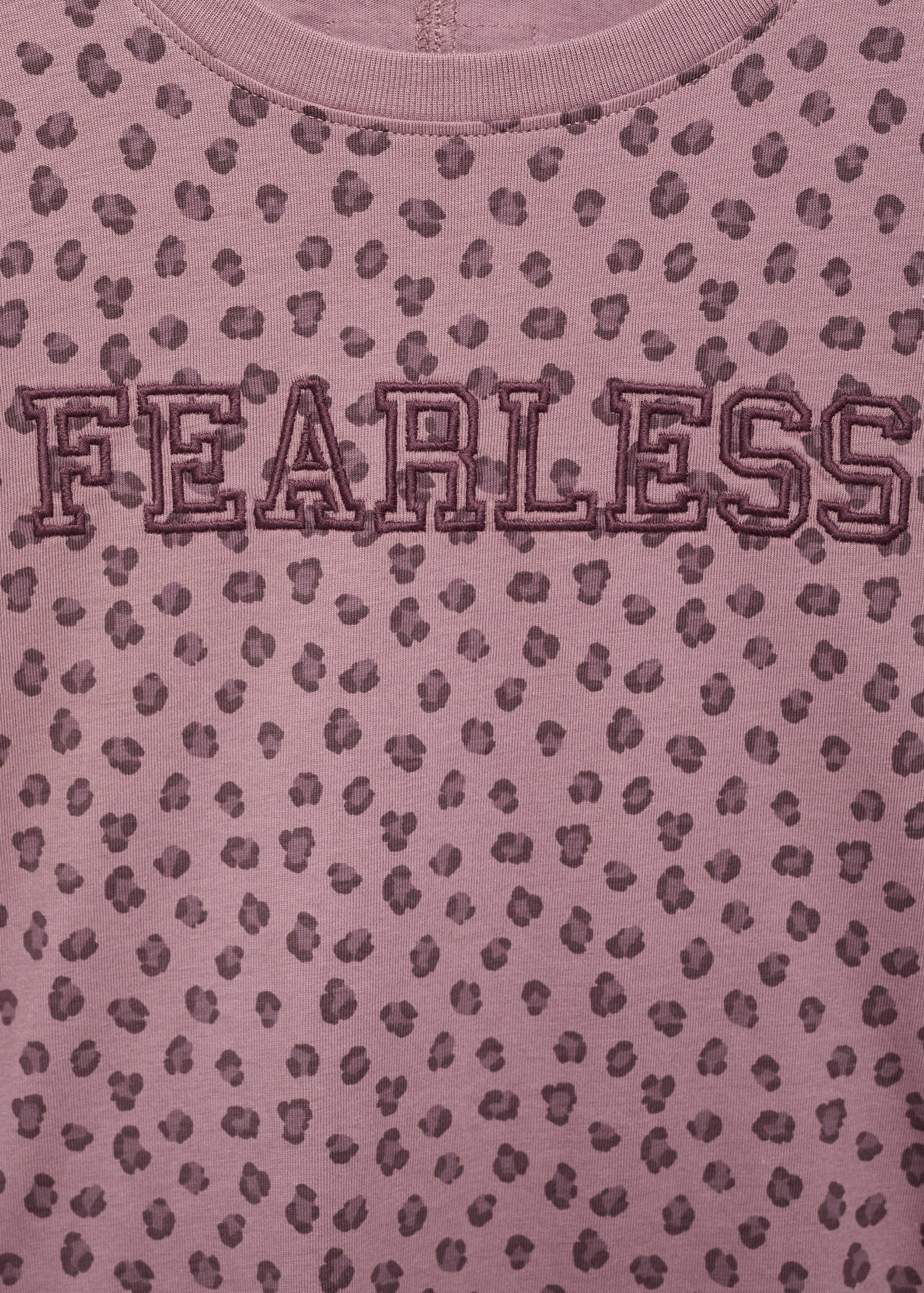 T-shirt estampado leopardo - Pormenor do artigo 8