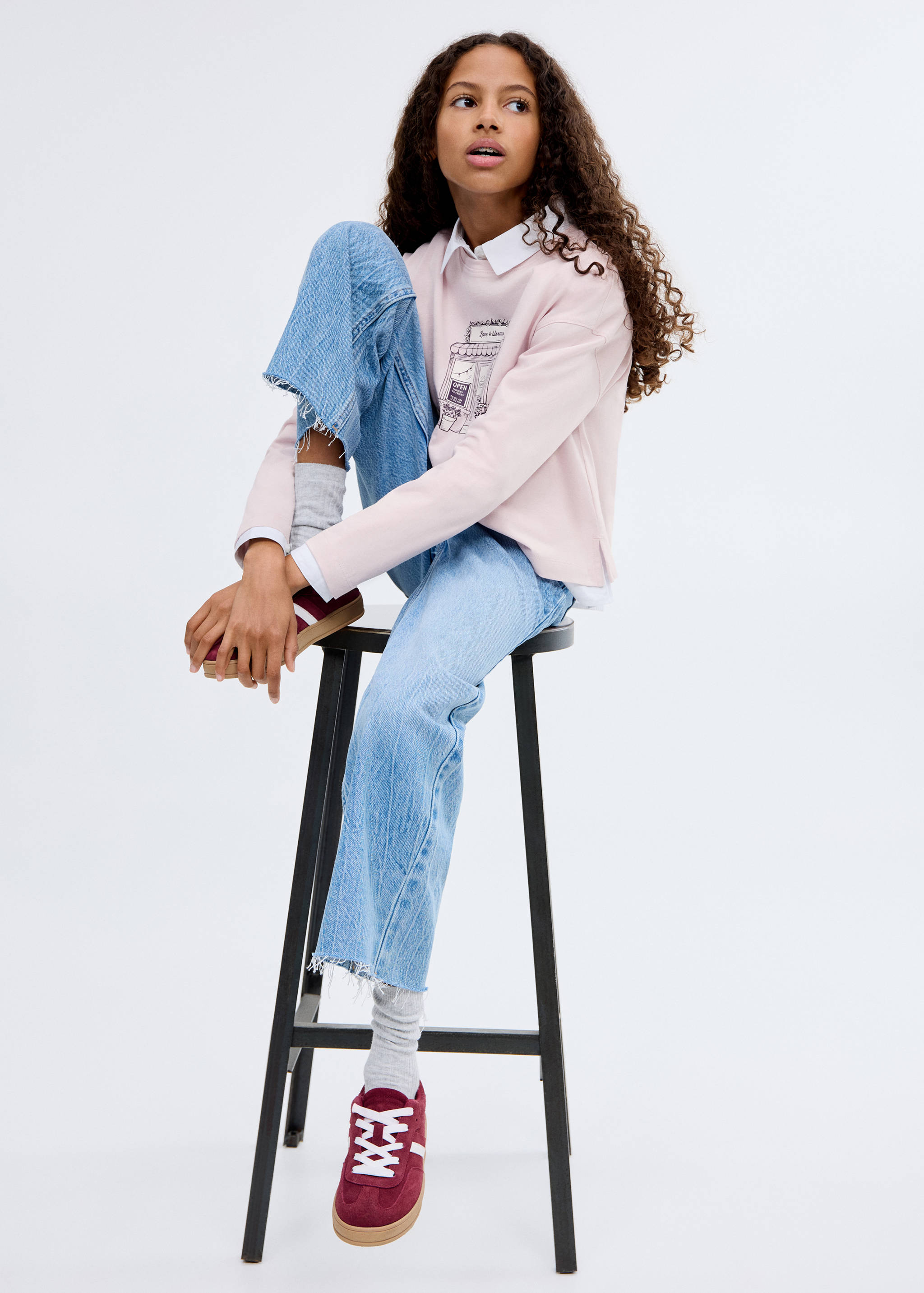 Printed long sleeve t-shirt - Details of the article 2