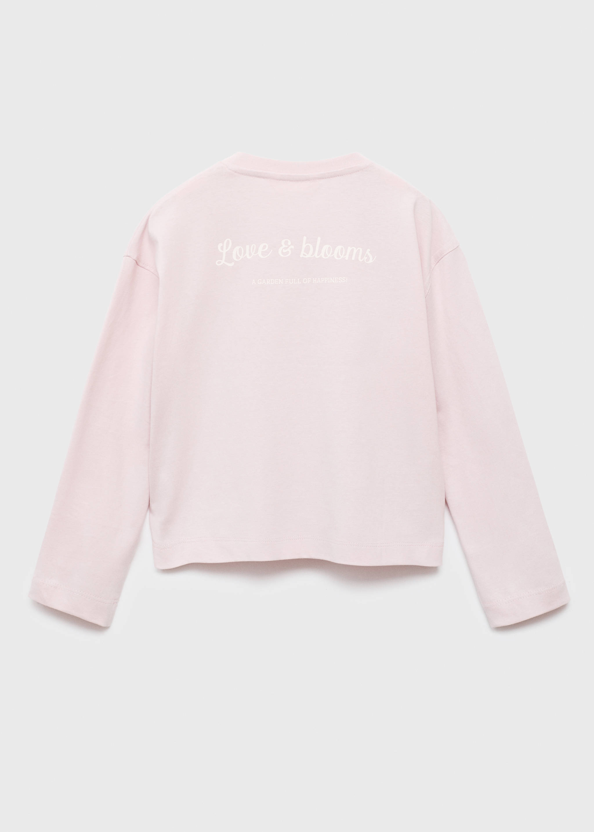 Printed long sleeve t-shirt - Reverse of the article