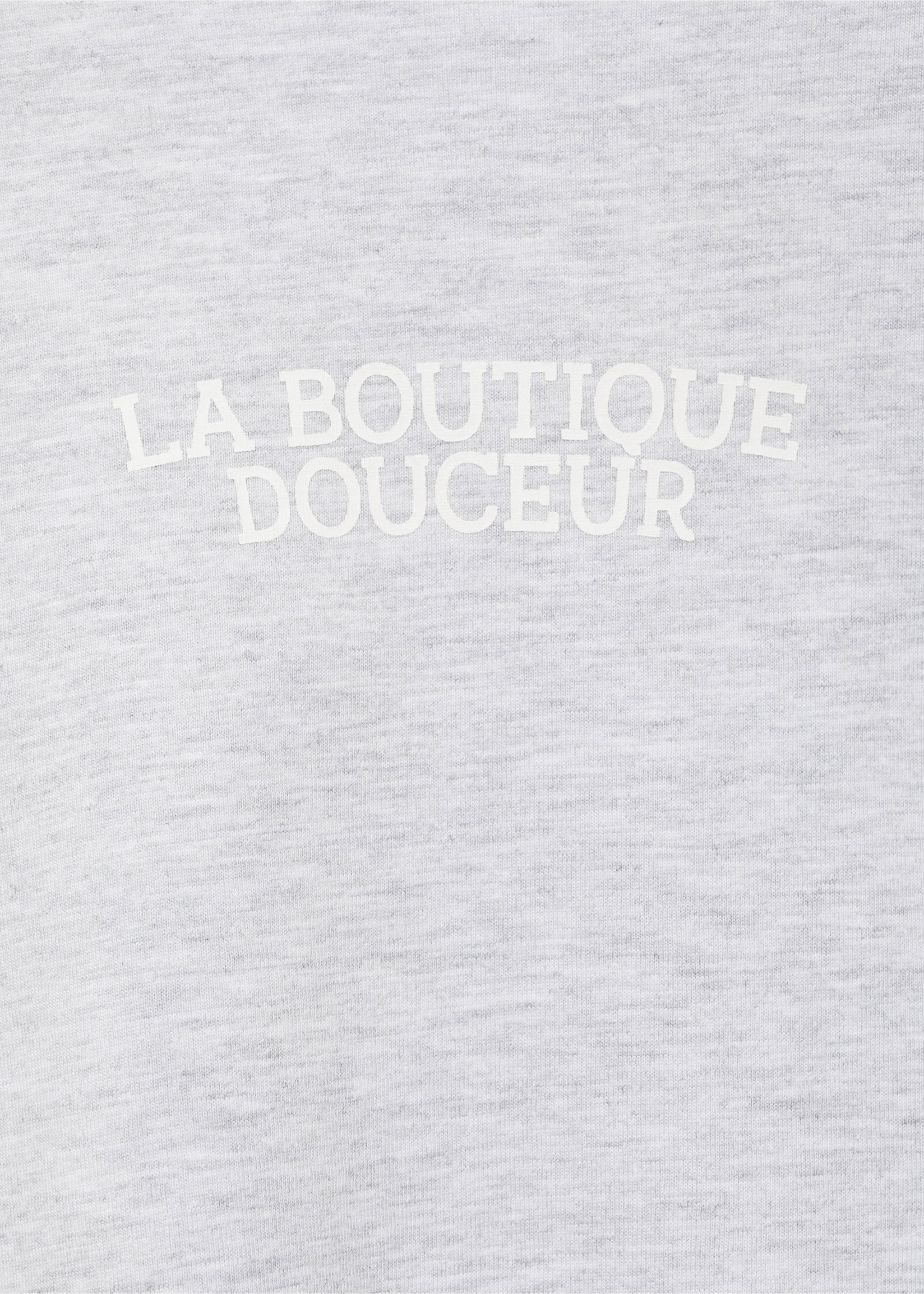 T-shirt manches longues imprimé - Détail de l'article 8, Gris chiné clair. Ref: 17006346-00.