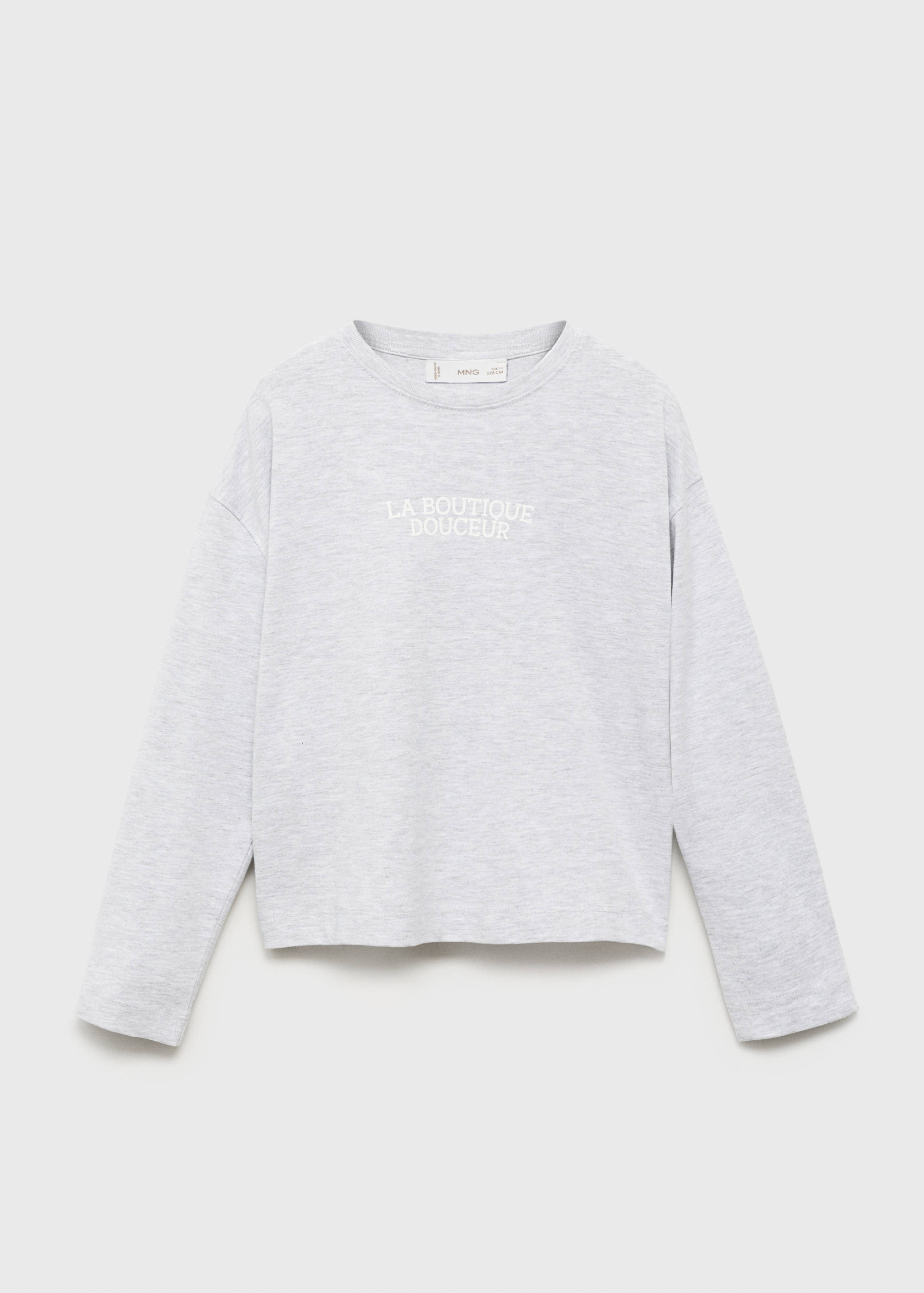 T-shirt manches longues imprimé - Article sans modèle