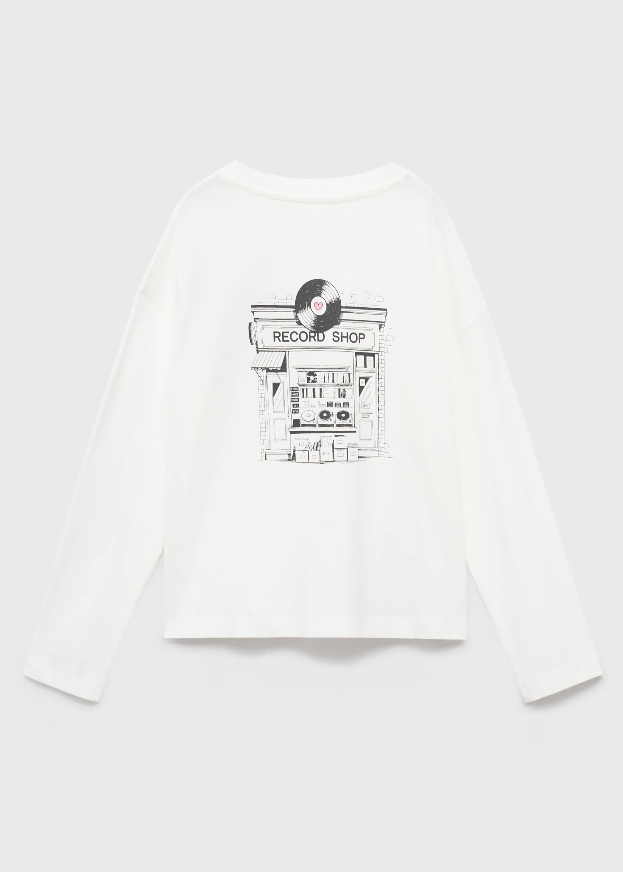 T-shirt coton imprimé - Verso de l’article