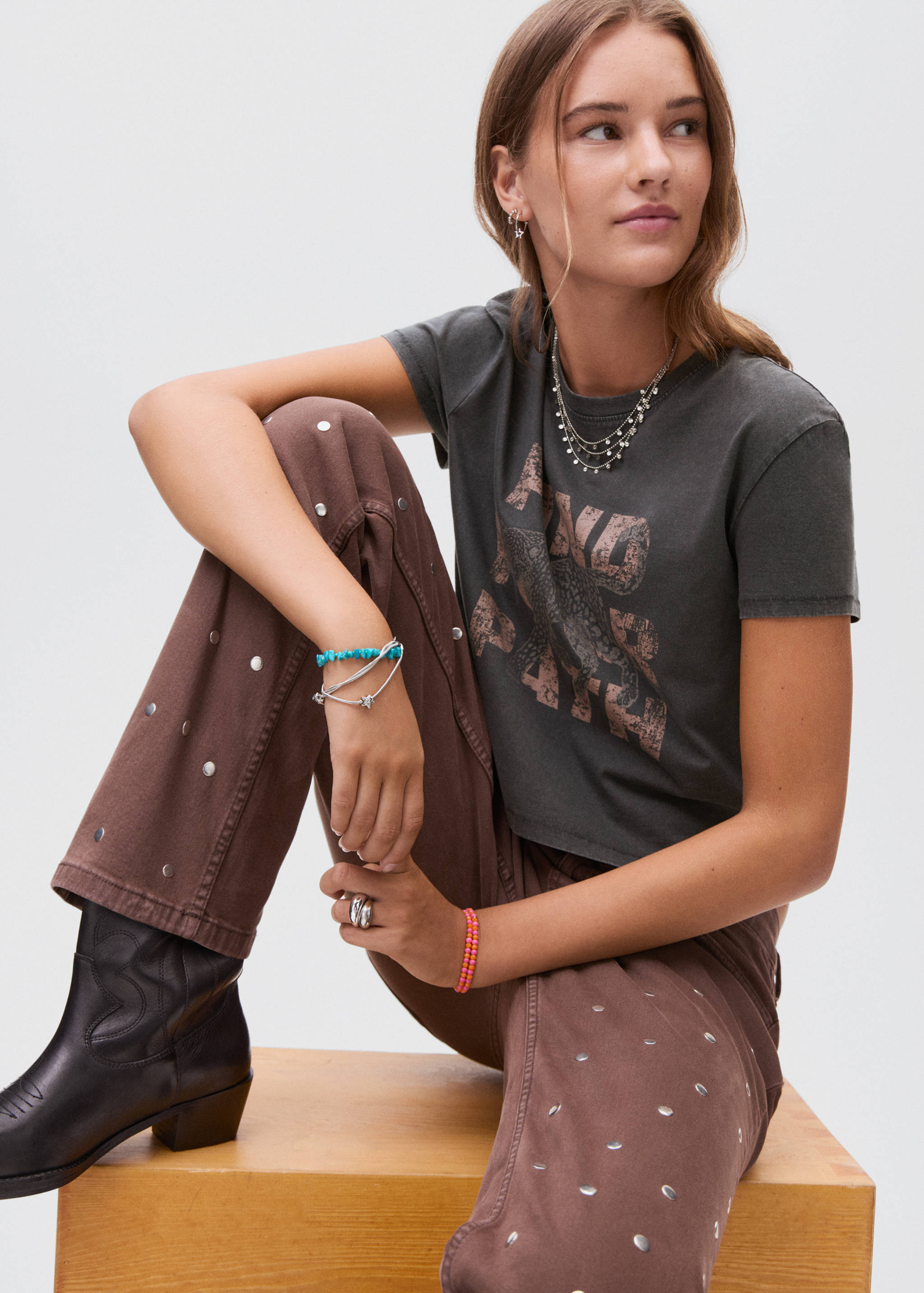 Samarreta cotó estampada - Detall de l'article 2