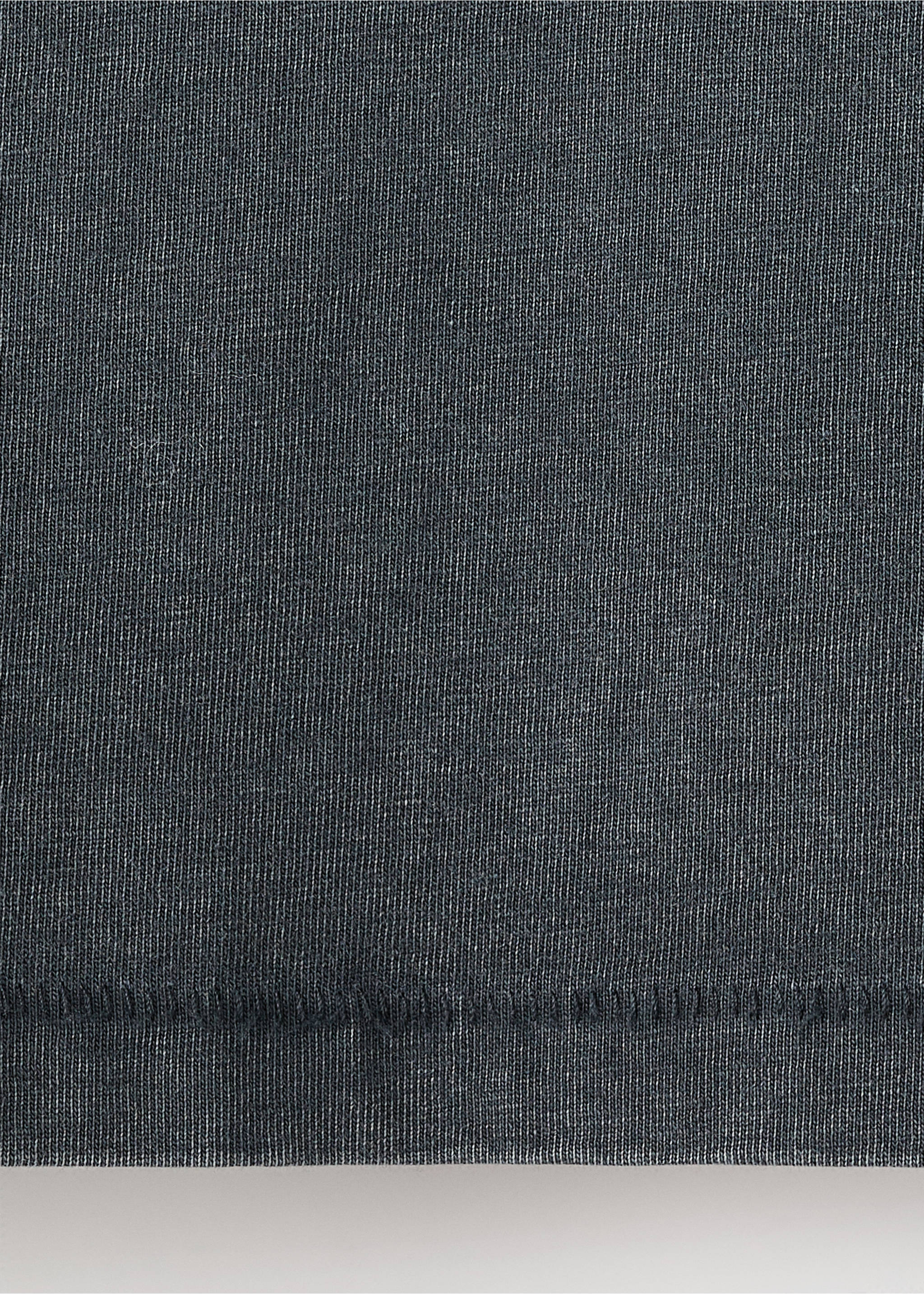 Camiseta algodón estampada - Detalle del artículo 0, Gris antracita. Ref: 17006353-00.