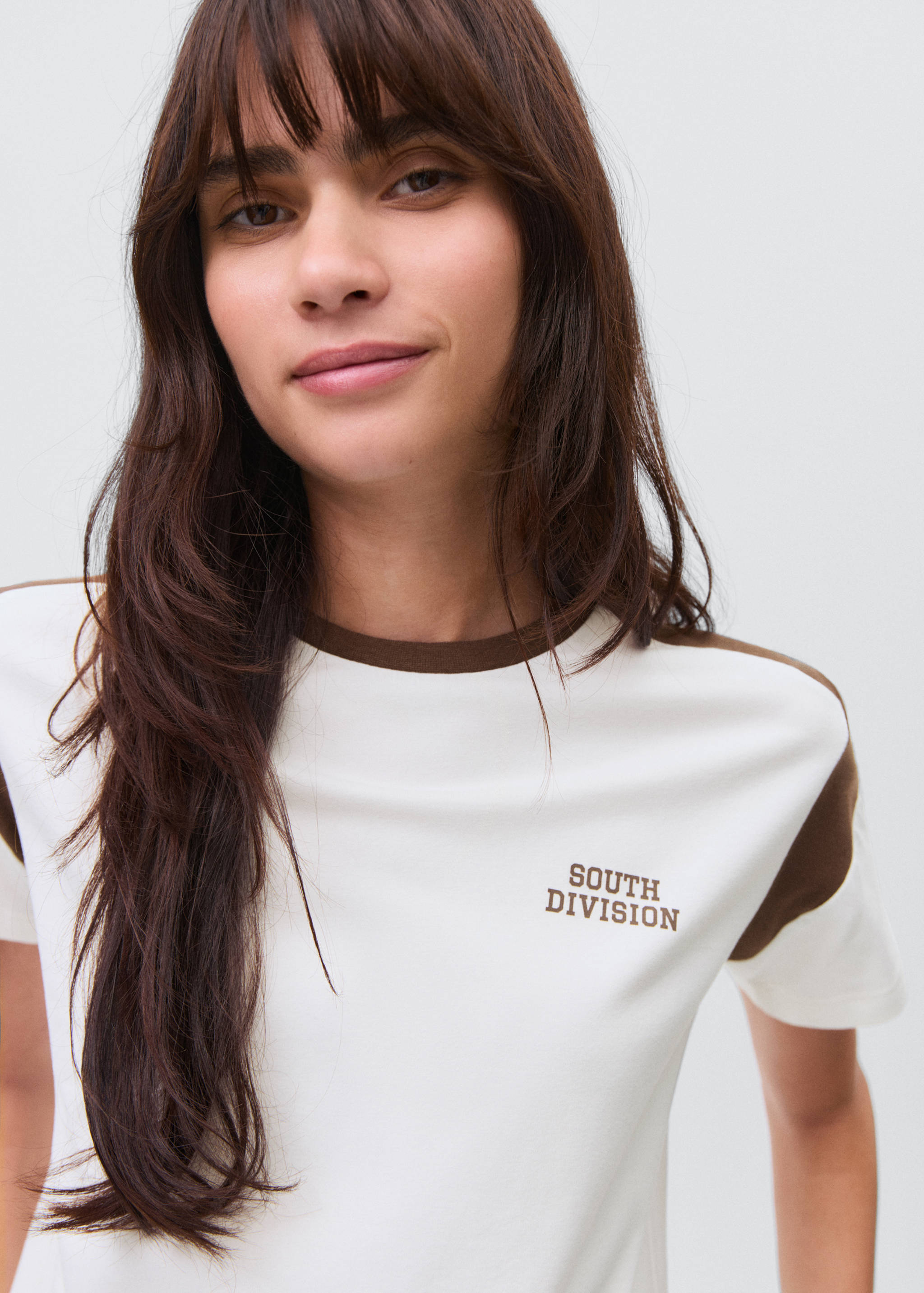 Printed cotton-blend t-shirt - Details of the article 1