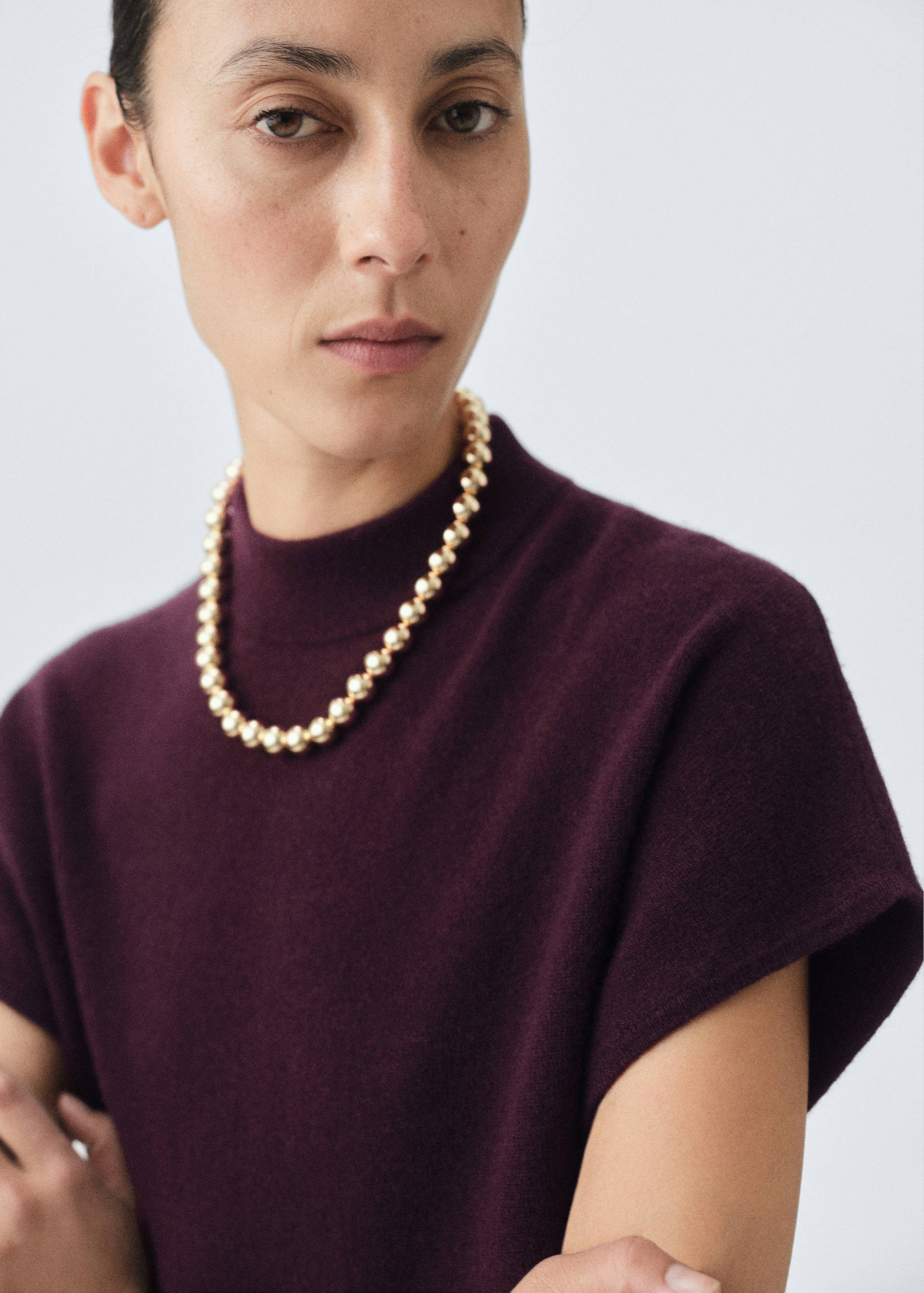 Jersey lana cuello perkins - Plano medio