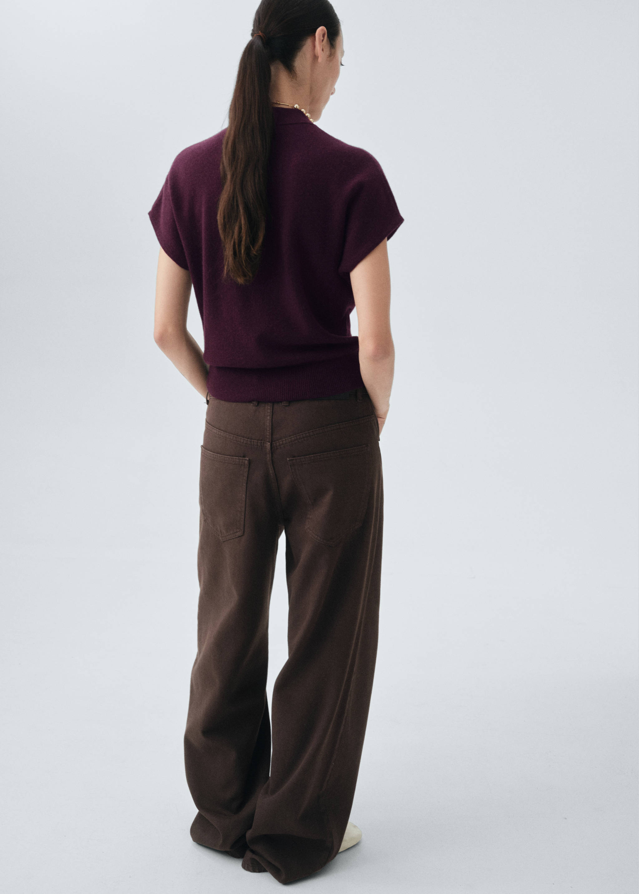 Jersey lana cuello perkins - Reverso del artículo