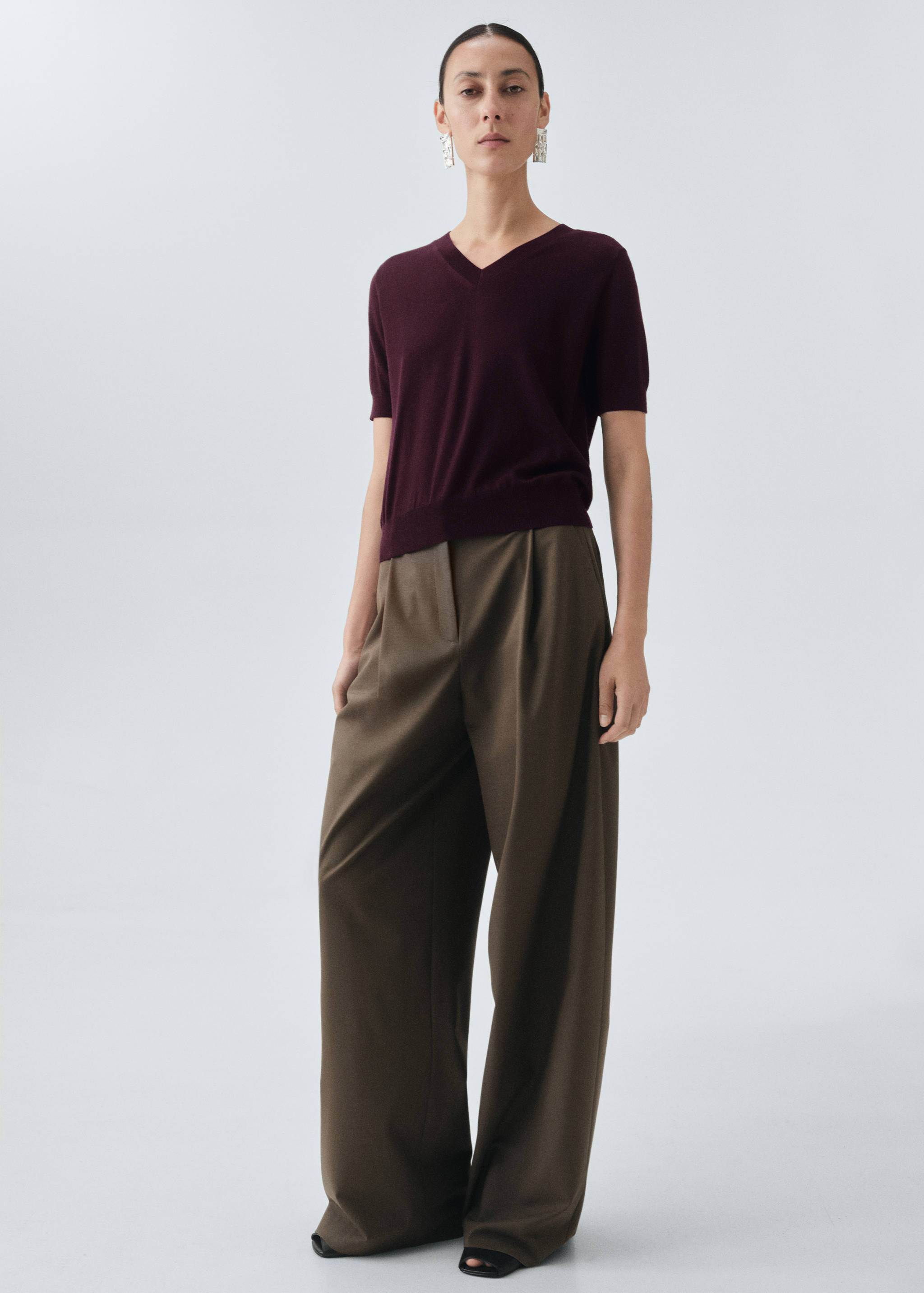 100% merino wool sweater - General plane